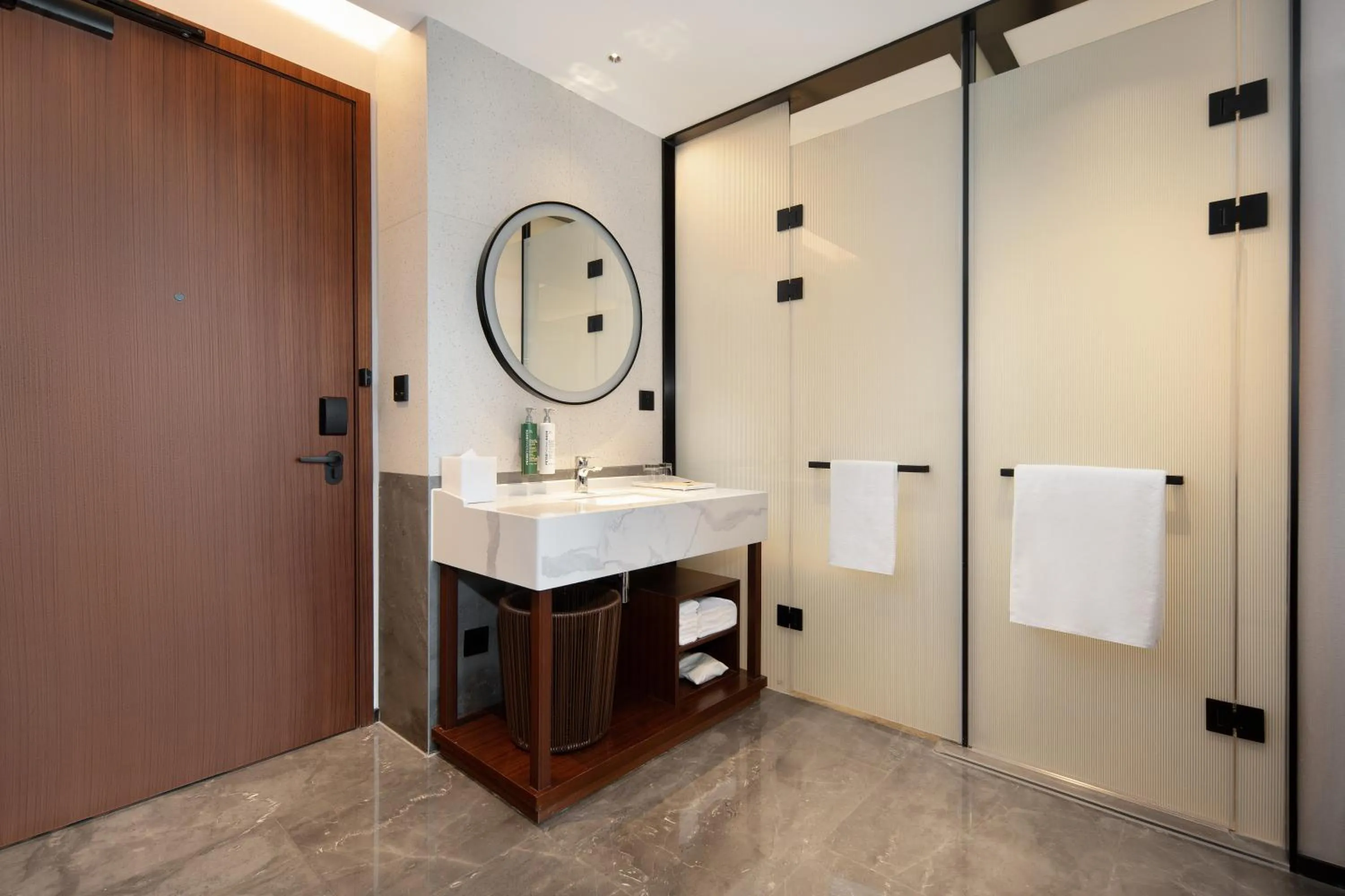 Toilet in Hilton Garden Inn Datong Pingcheng