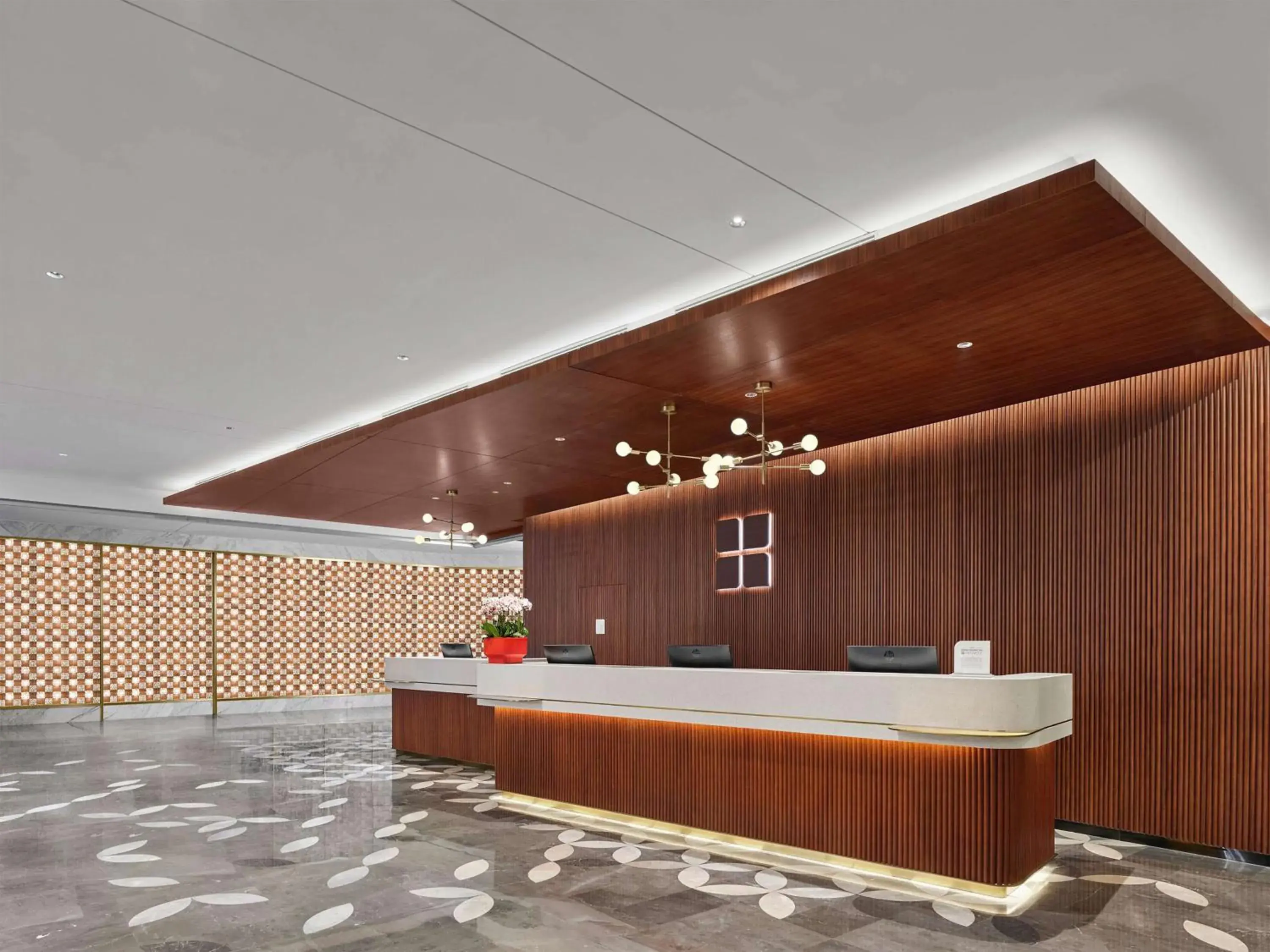 Lobby or reception in Hilton Garden Inn Datong Pingcheng Lobby or reception in Hilton Garden Inn Datong Pingcheng