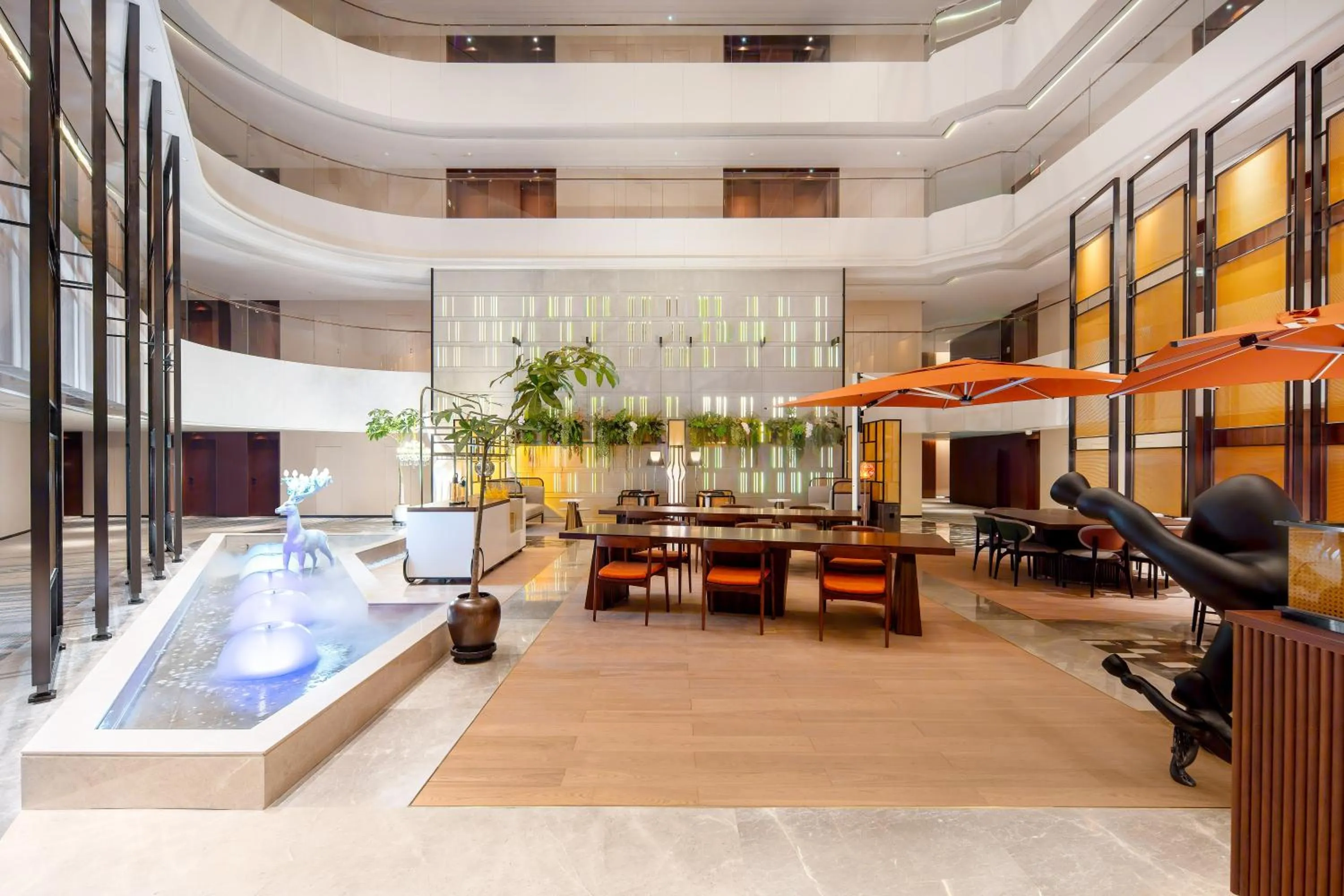 Seating area in Hilton Garden Inn Datong Pingcheng