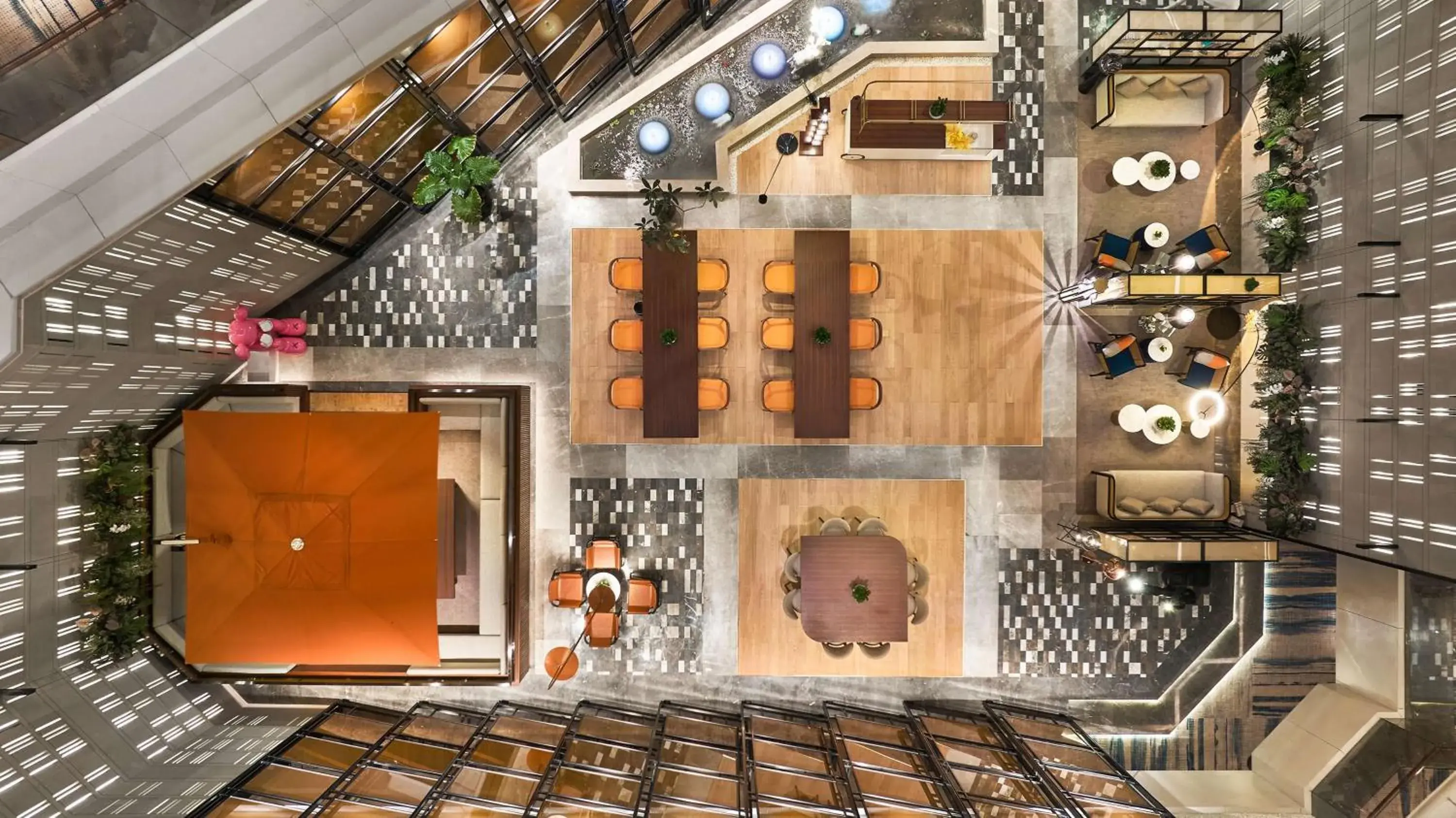 Lobby or reception in Hilton Garden Inn Datong Pingcheng Lobby or reception in Hilton Garden Inn Datong Pingcheng