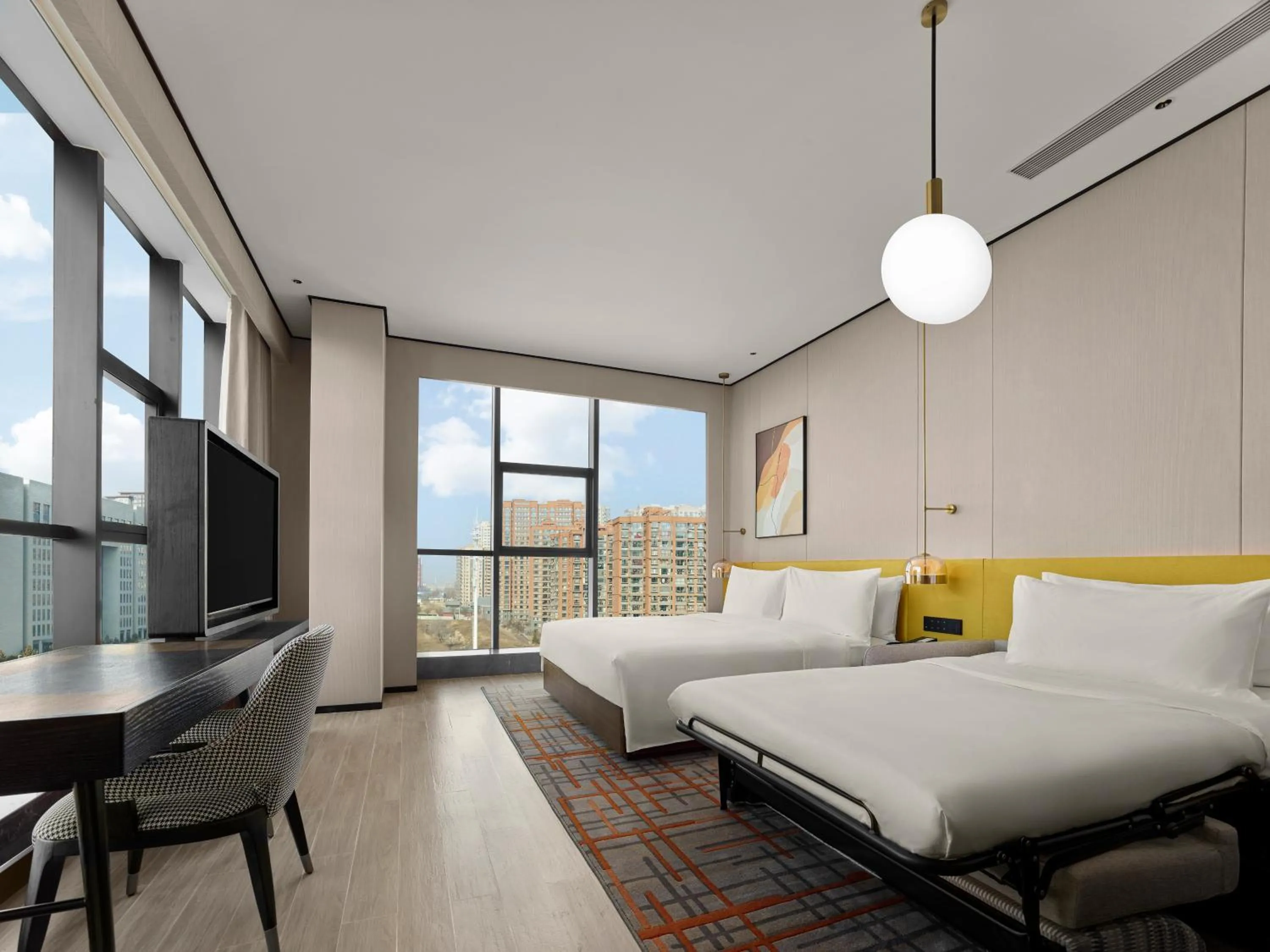 Bedroom, Bed in Hilton Garden Inn Datong Pingcheng