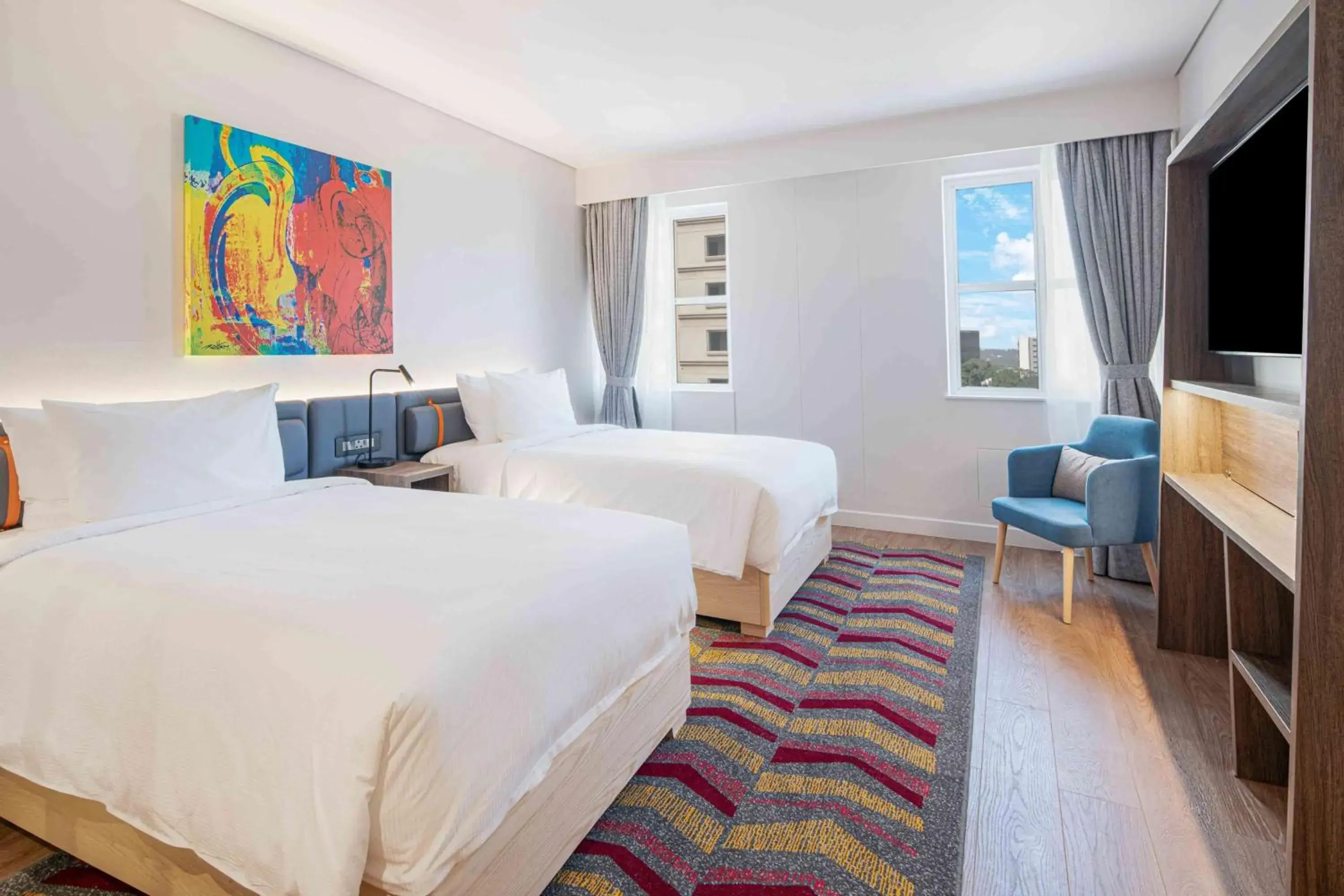 Bed in Hampton By Hilton Sandton Grayston Bed in Hampton By Hilton Sandton Grayston