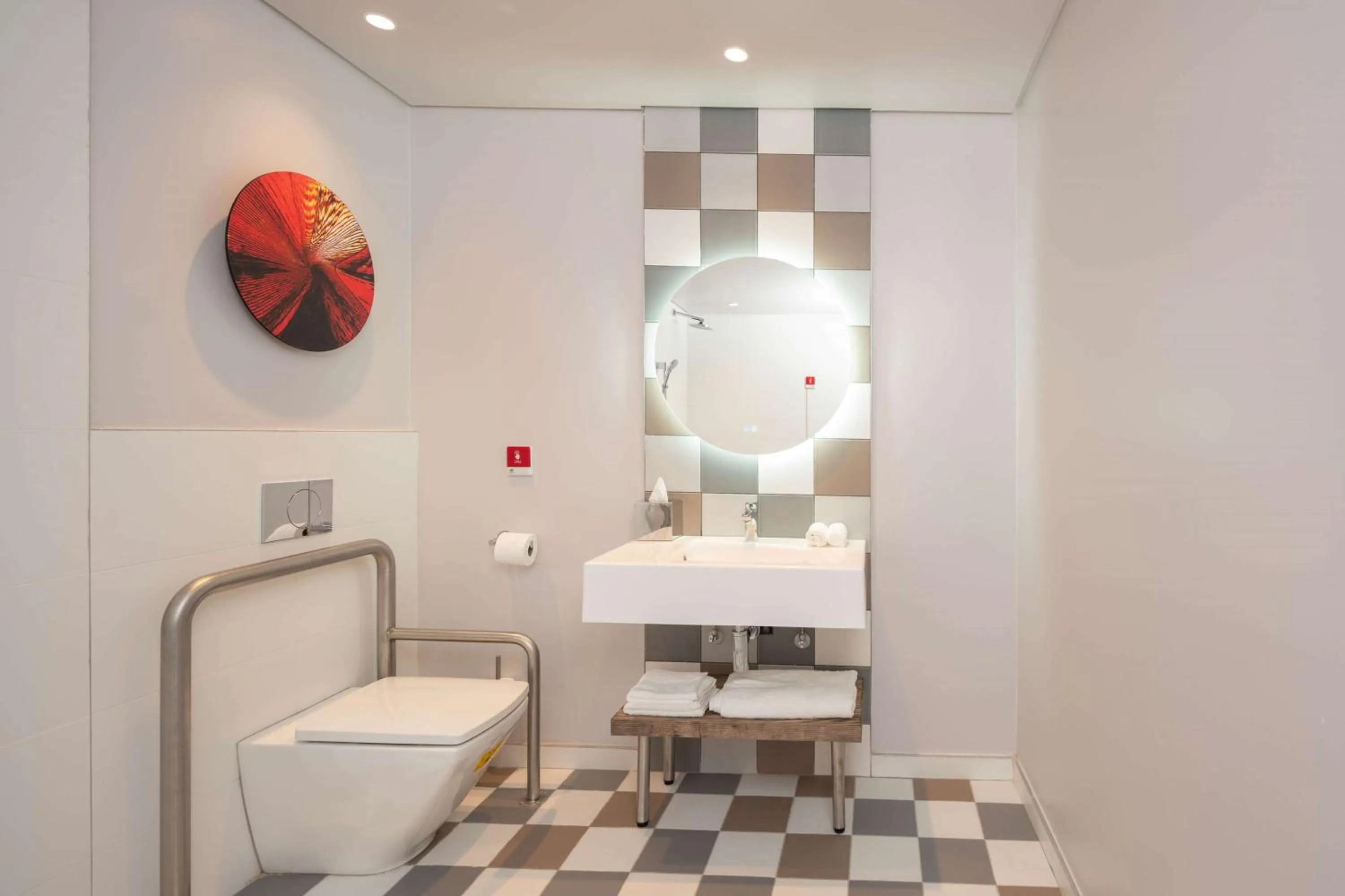 Bathroom in Hampton By Hilton Sandton Grayston