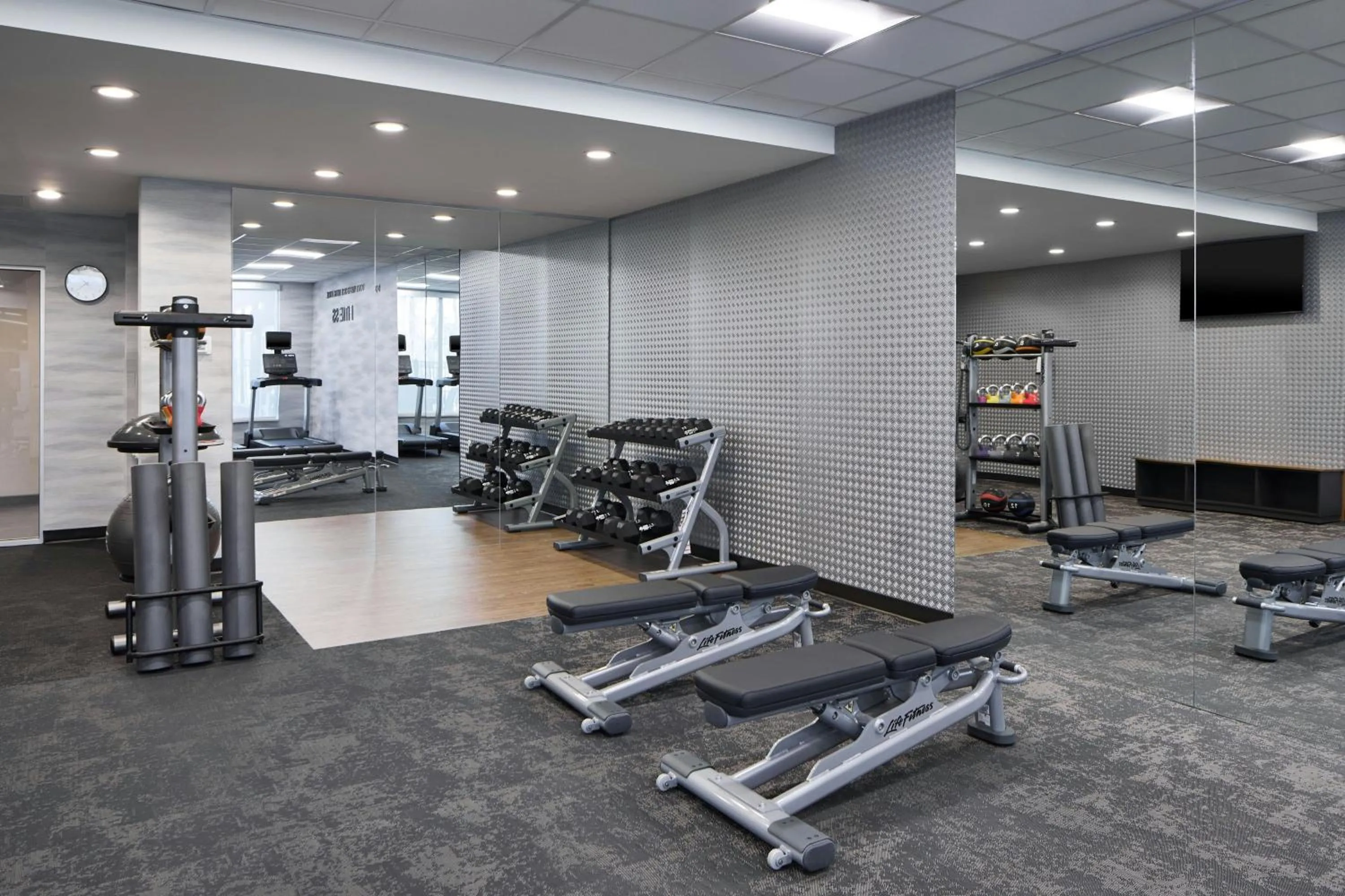 Fitness centre/facilities in Fairfield by Marriott Inn & Suites Cornelia