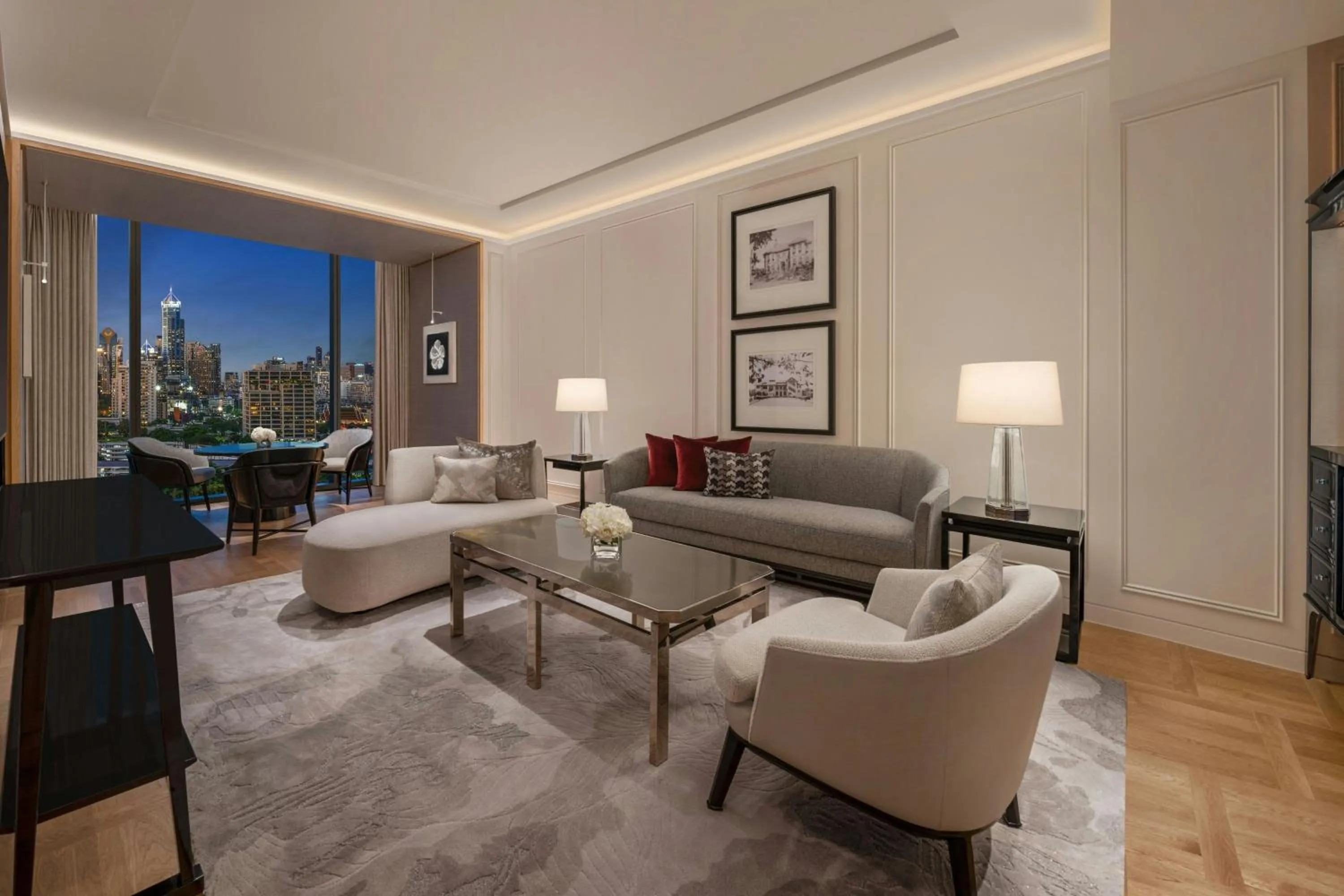 Photo of the whole room in The Ritz-Carlton, Bangkok