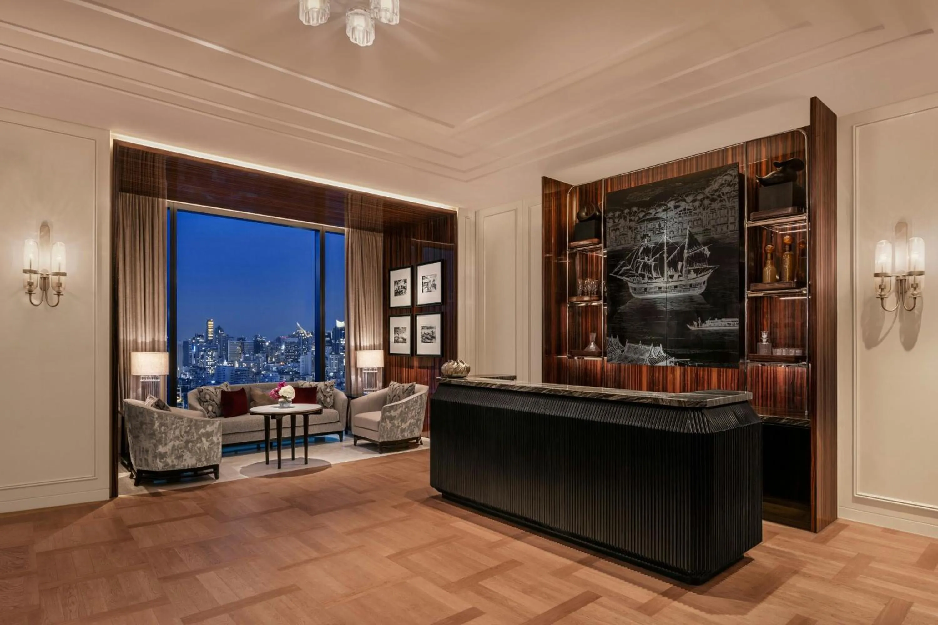 Photo of the whole room in The Ritz-Carlton, Bangkok