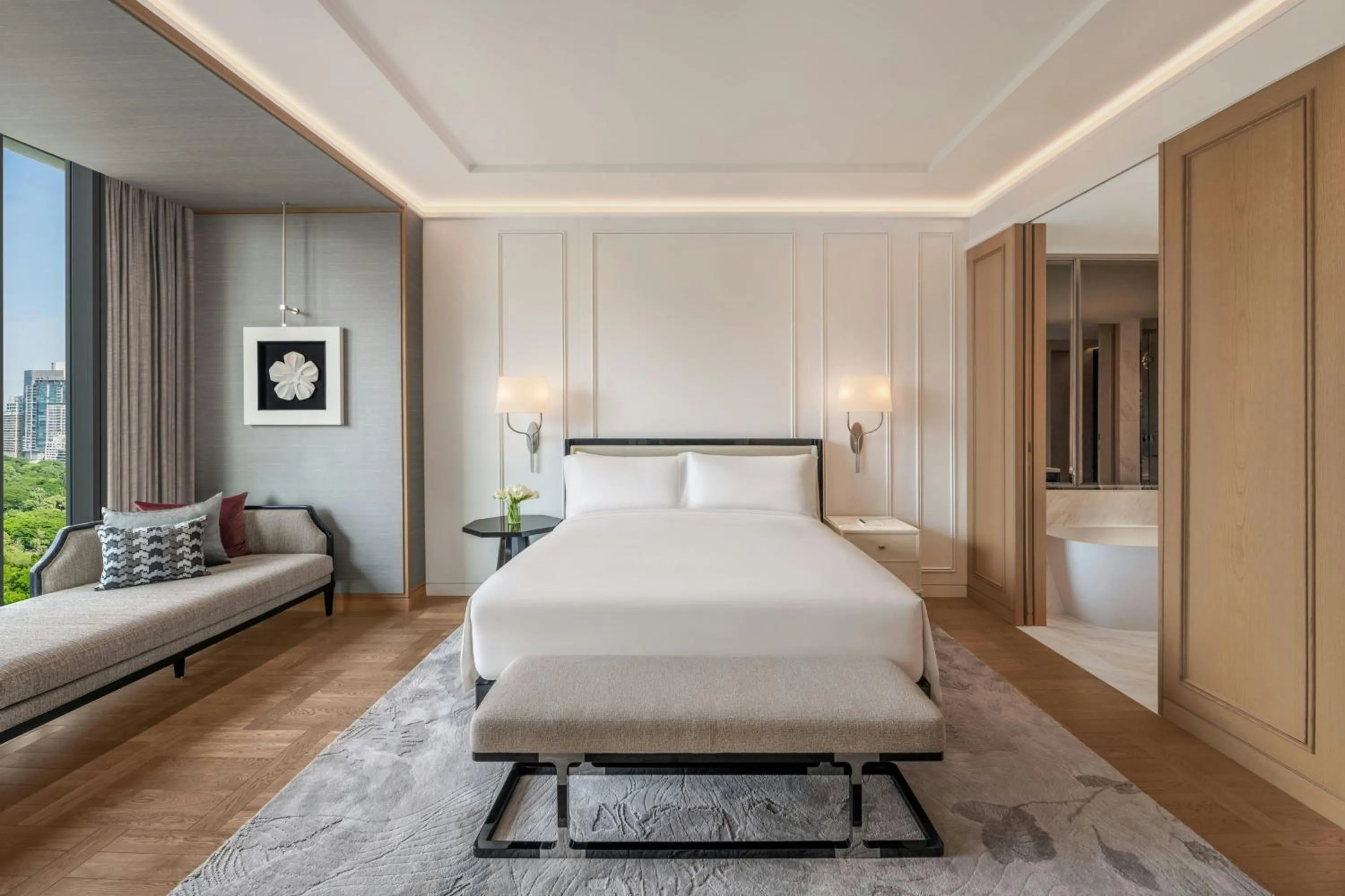 Bedroom, Bed in The Ritz-Carlton, Bangkok