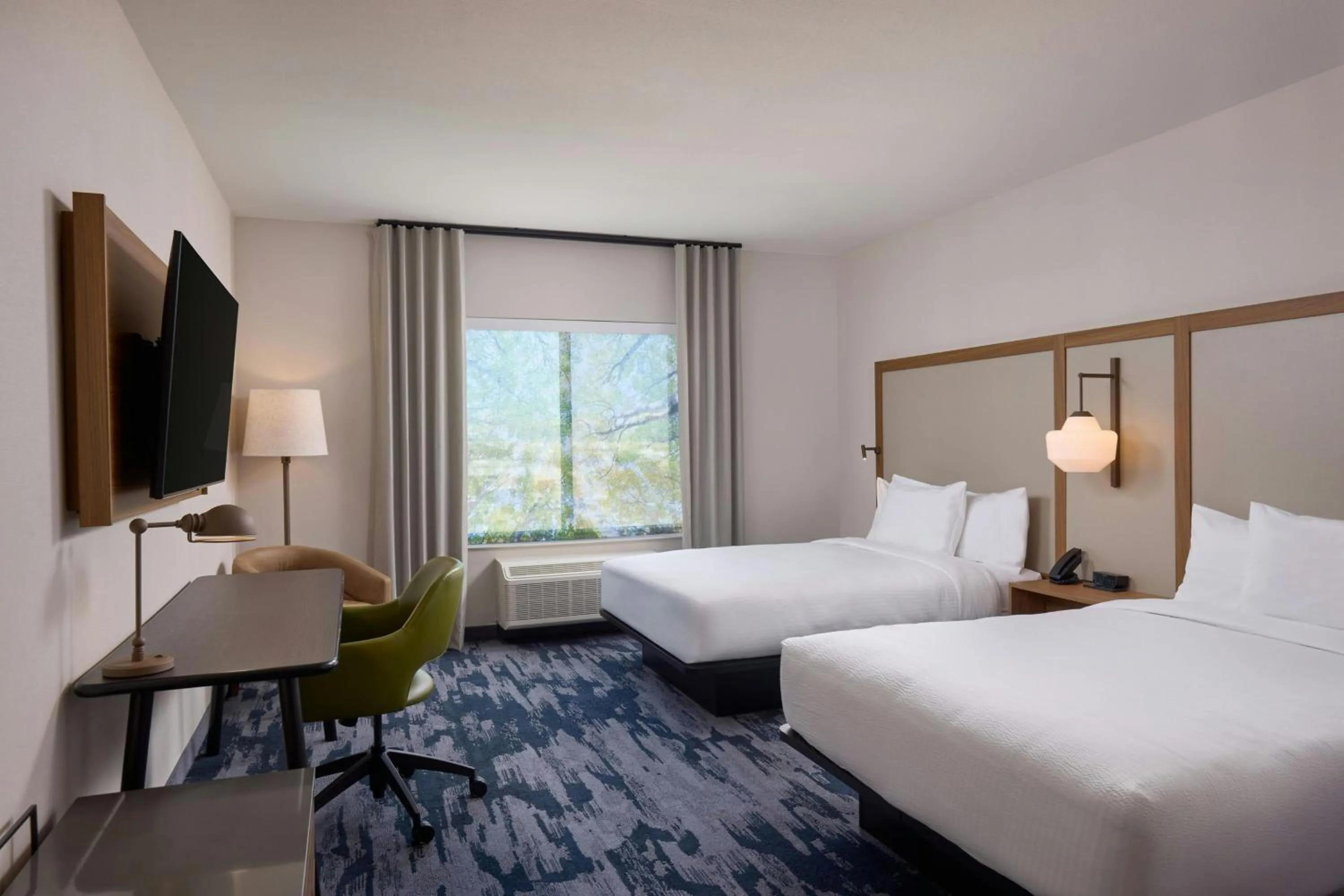 Photo of the whole room, Bed in Fairfield by Marriott Inn & Suites Salt Lake City Southwest