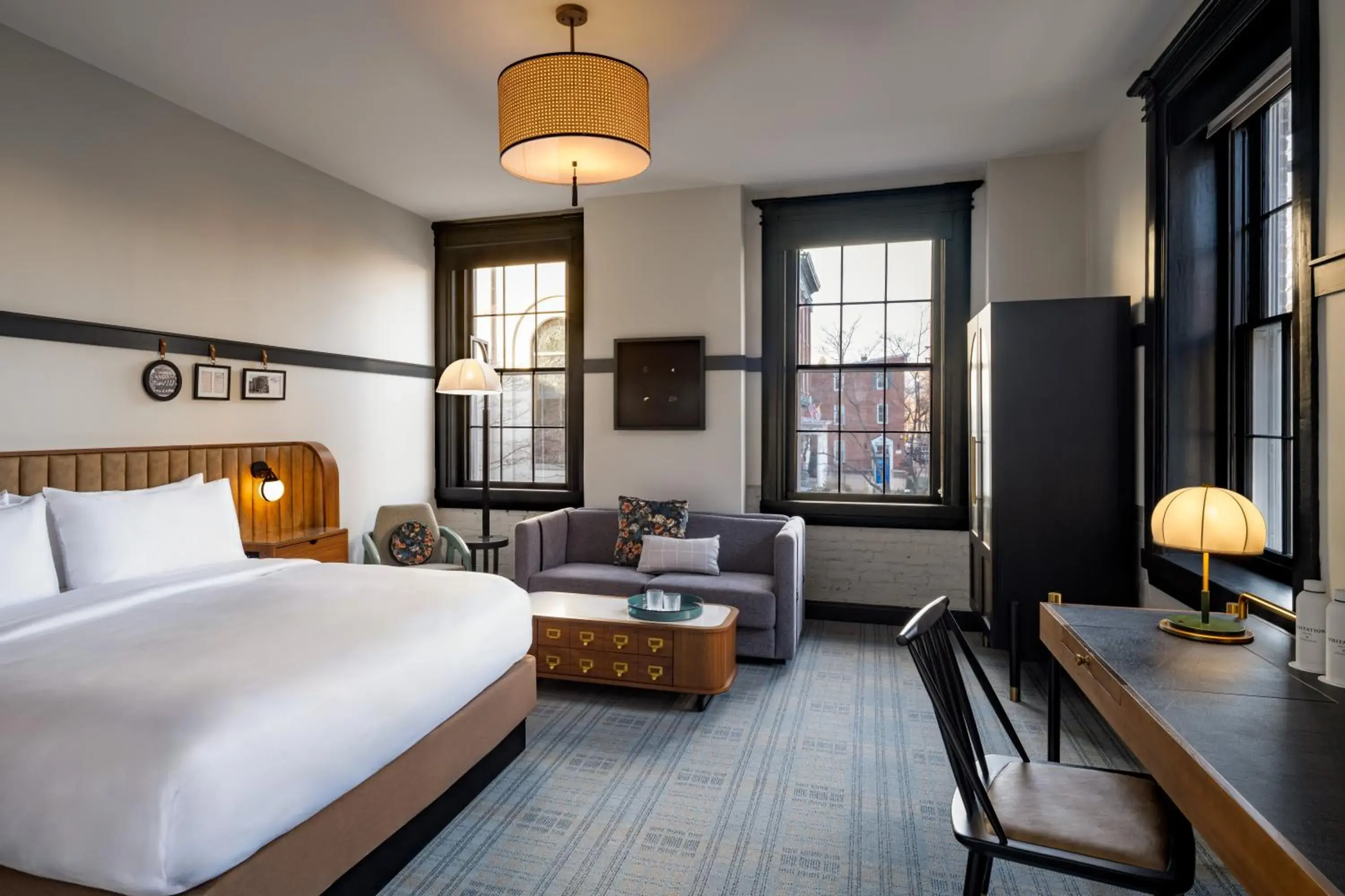 Bed in Visitation Hotel Fredrick, a Tribute Portfolio Hotel Bed in Visitation Hotel Fredrick, a Tribute Portfolio Hotel