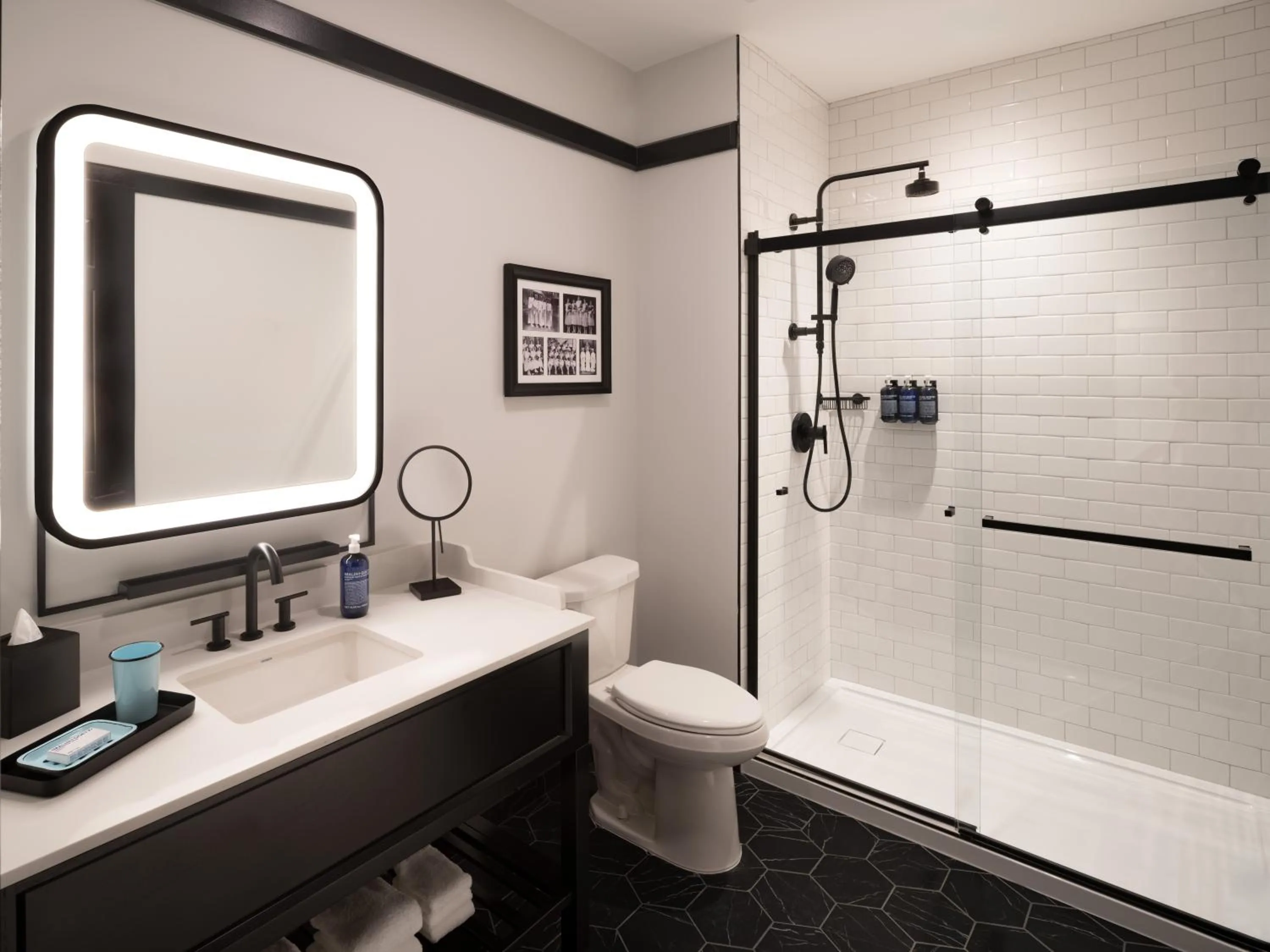 Shower in Visitation Hotel Fredrick, a Tribute Portfolio Hotel