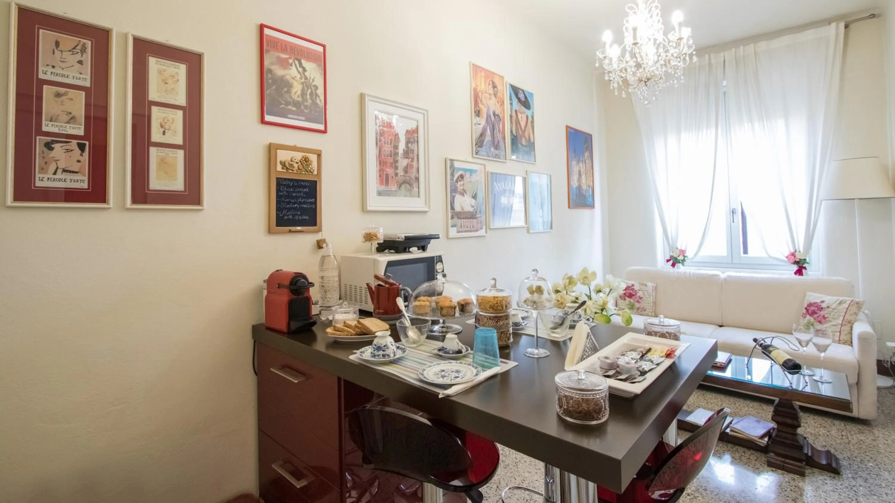 Living room in B&B Guerrazzi