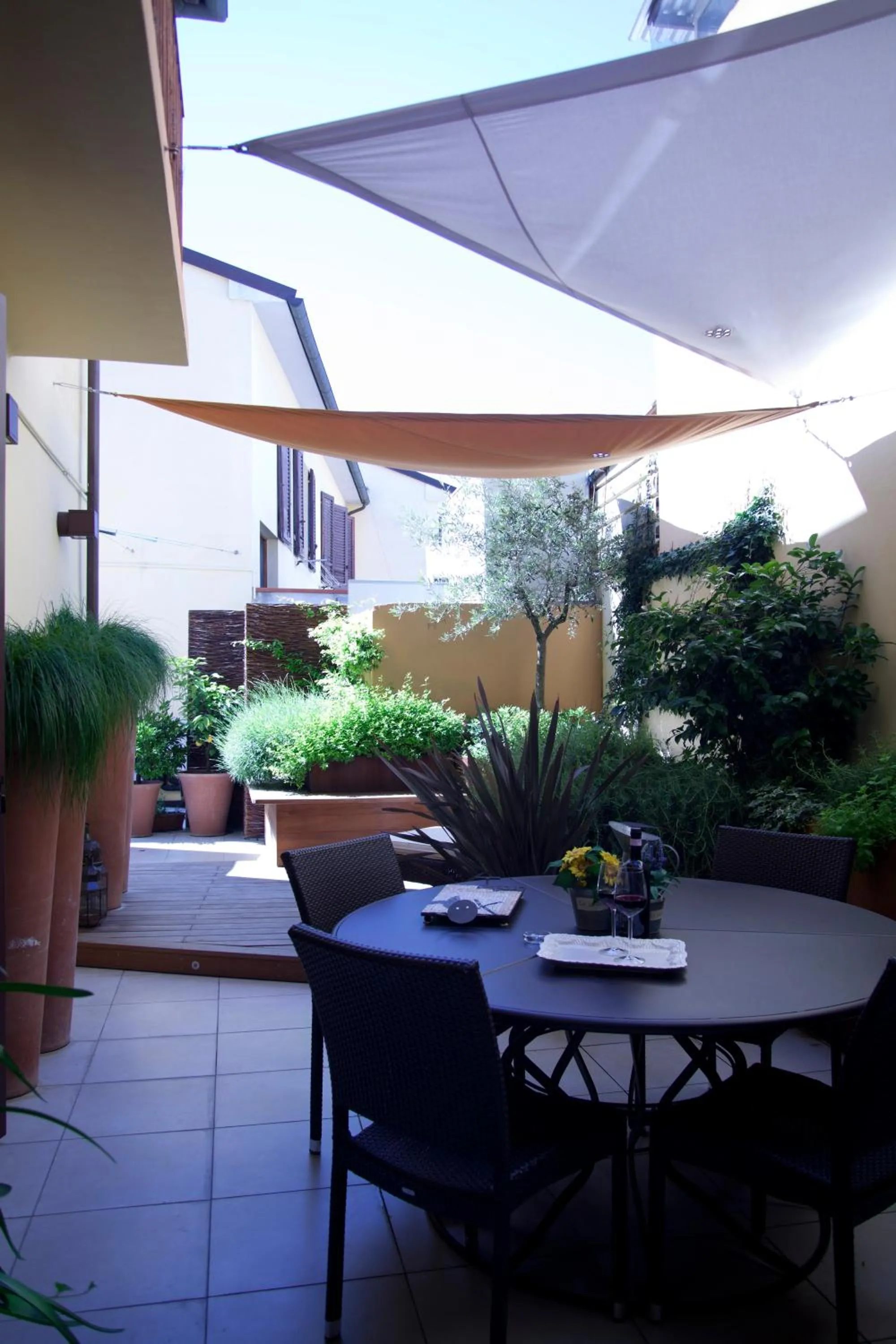 Patio in B&B Guerrazzi