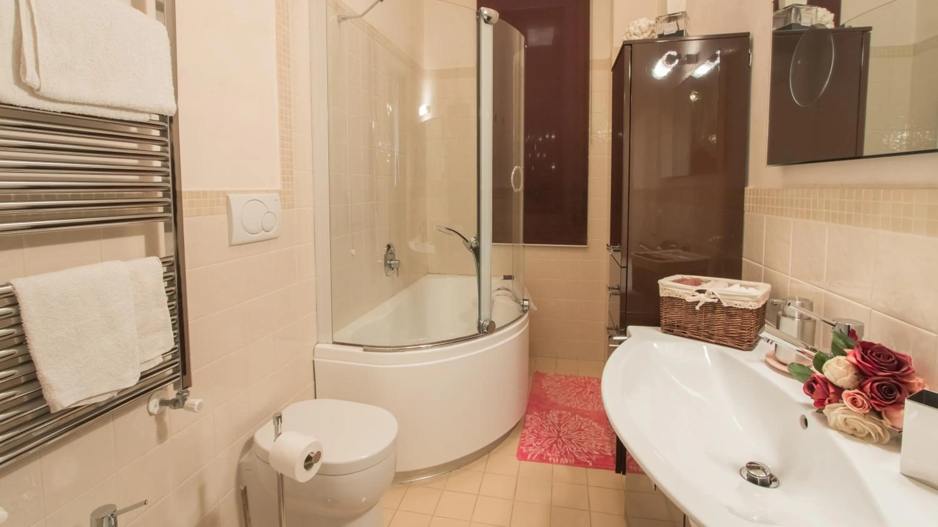 Shower in B&B Guerrazzi