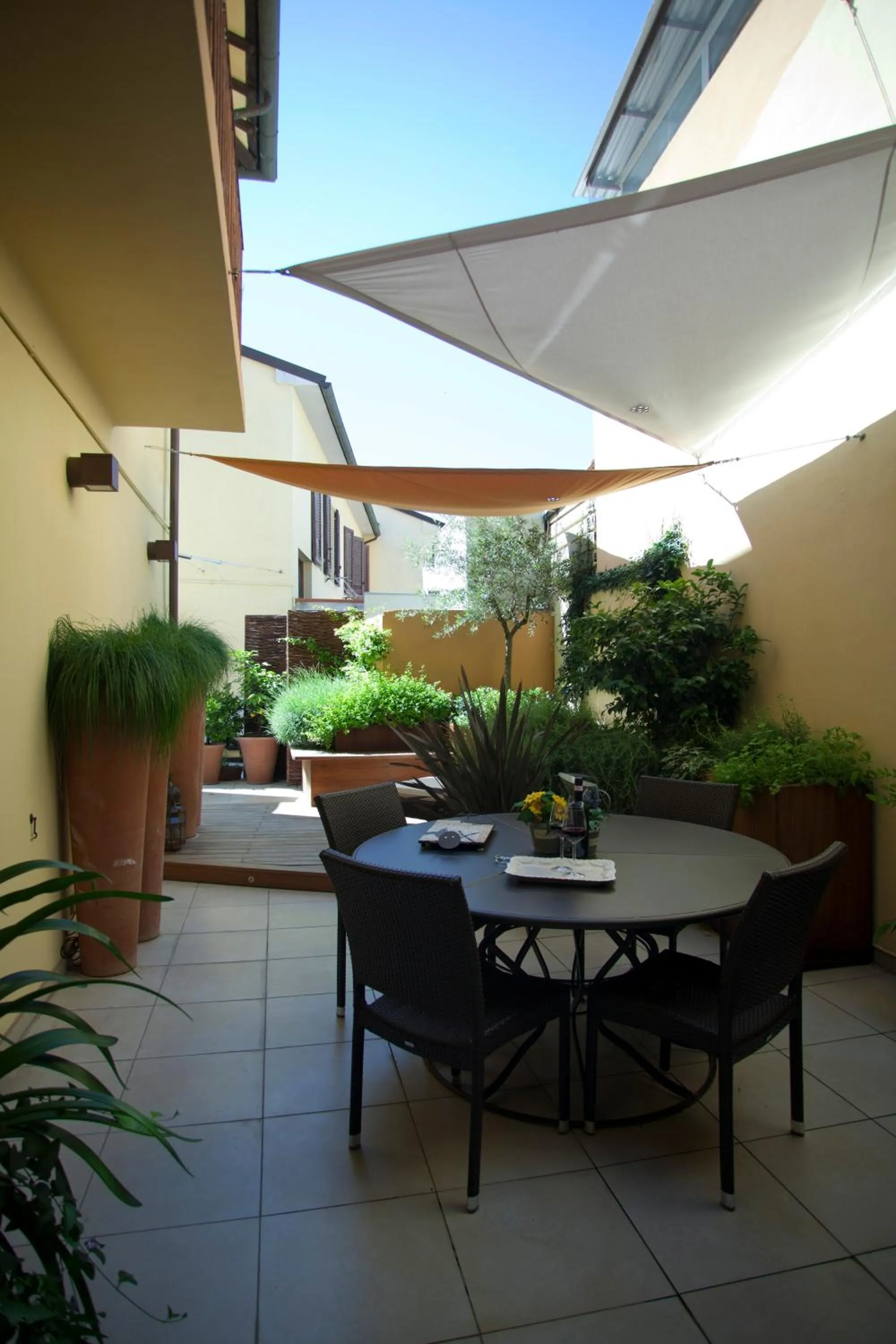 Patio in B&B Guerrazzi