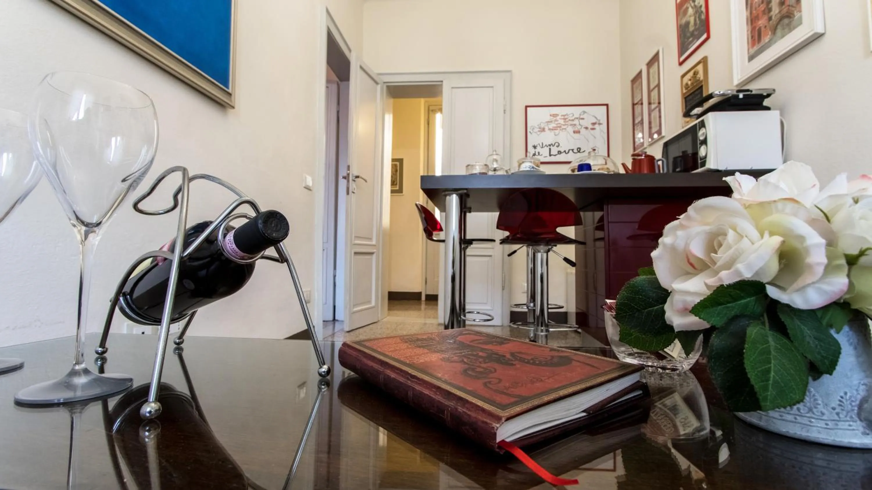 Living room in B&B Guerrazzi