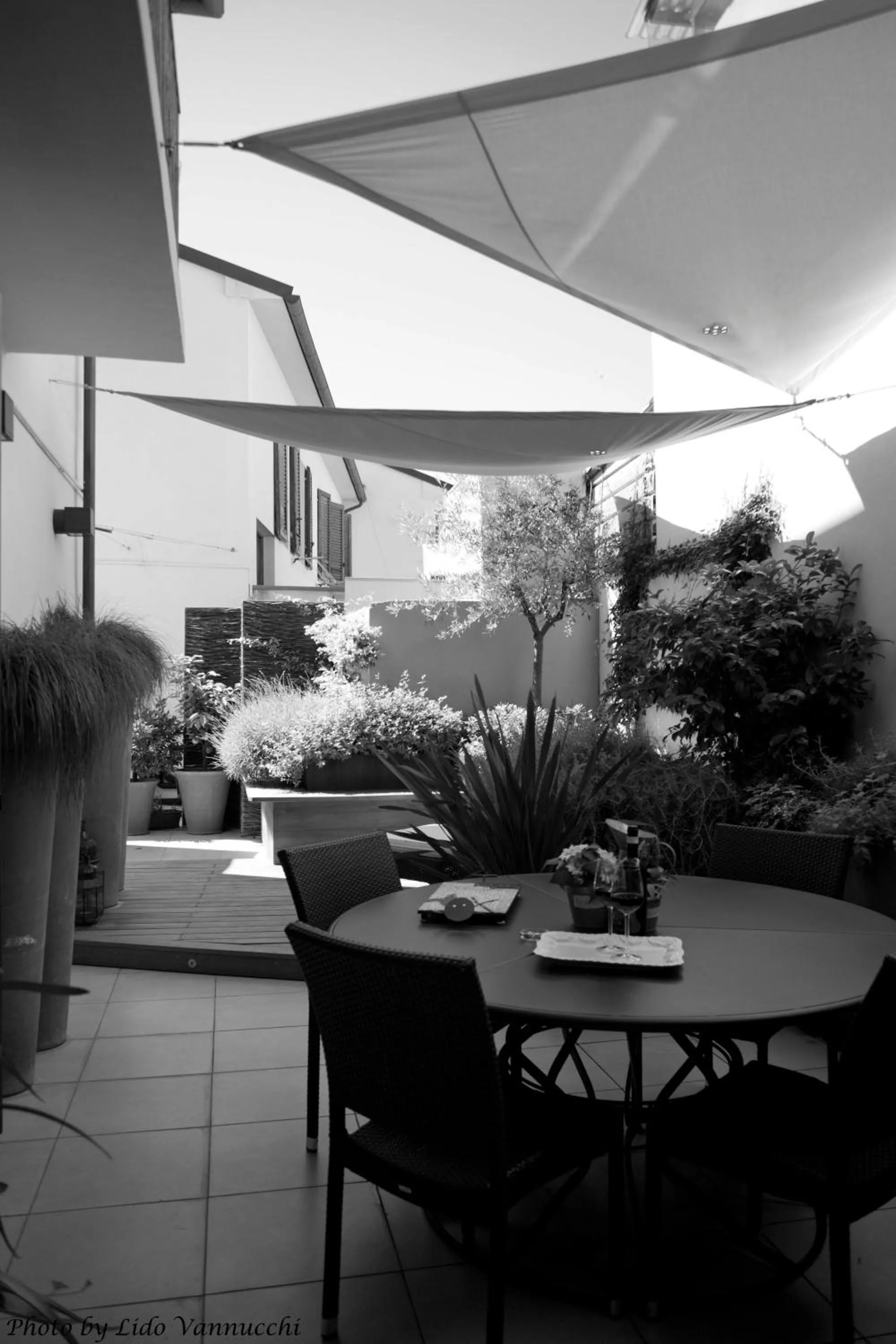 Patio in B&B Guerrazzi