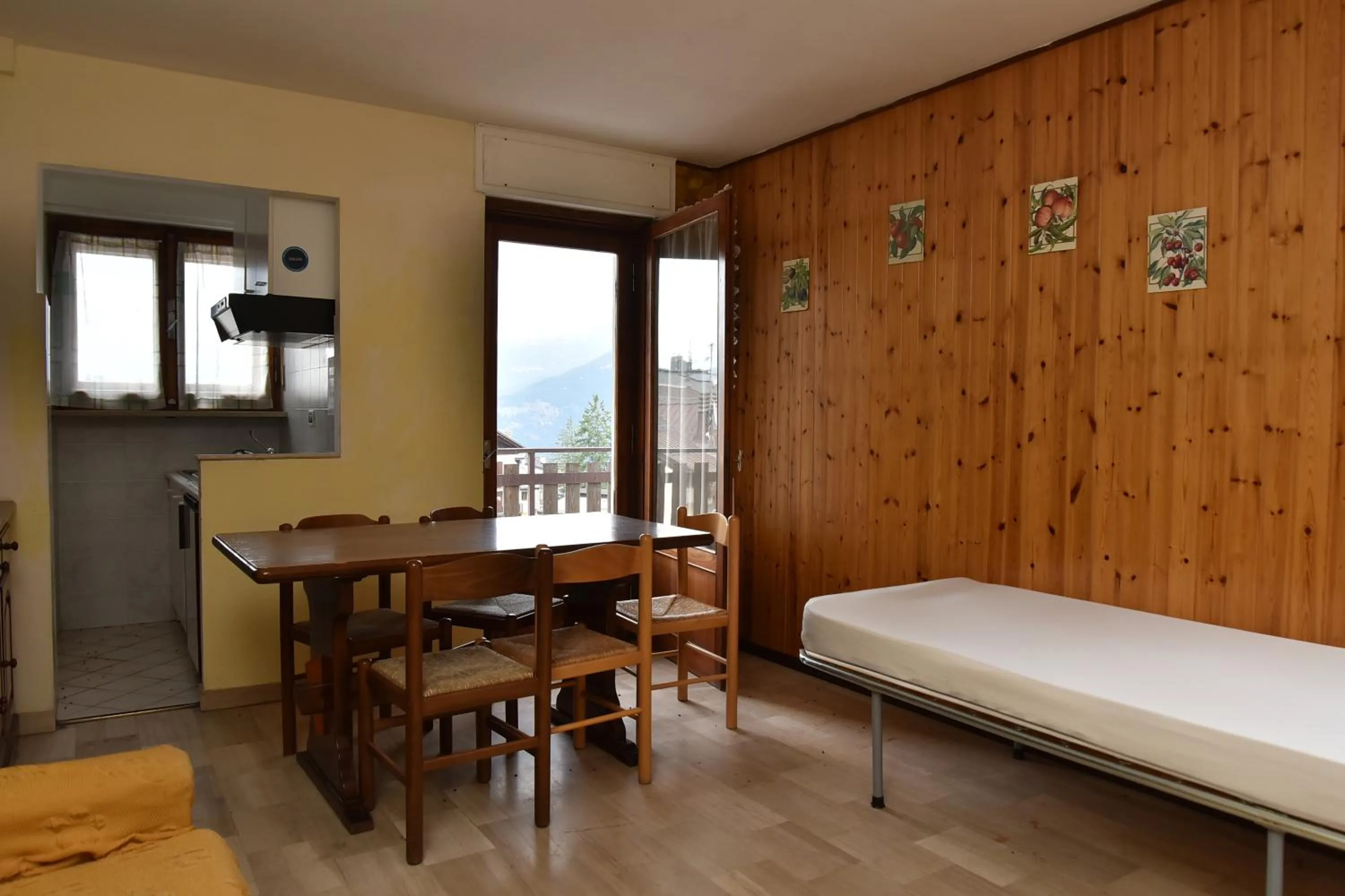 Bed in Casa Picanto - Low-Budget Apartments