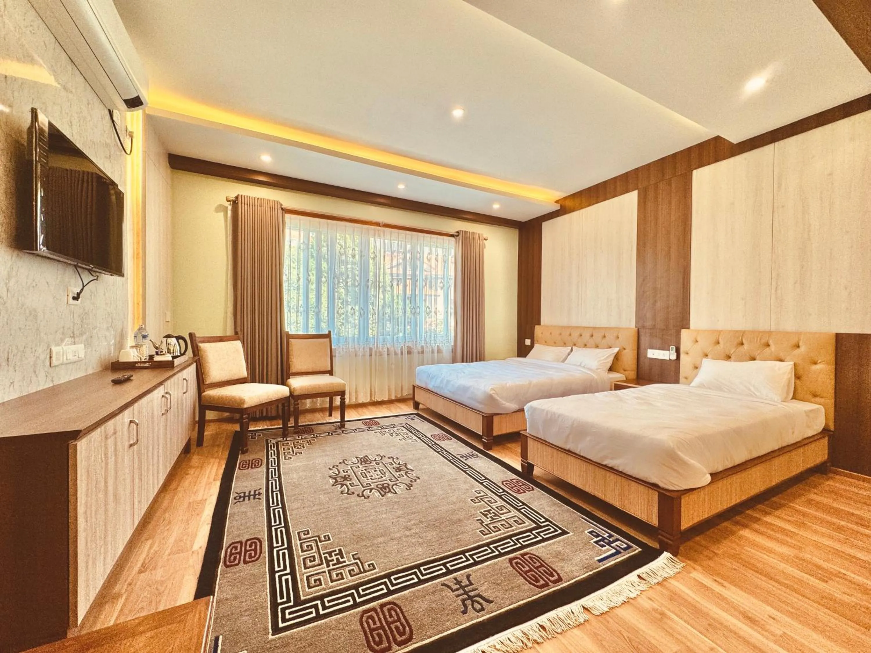 Photo of the whole room, Bed in Hotel Bayberry Kathmandu - Near Tribhuvan International Airport