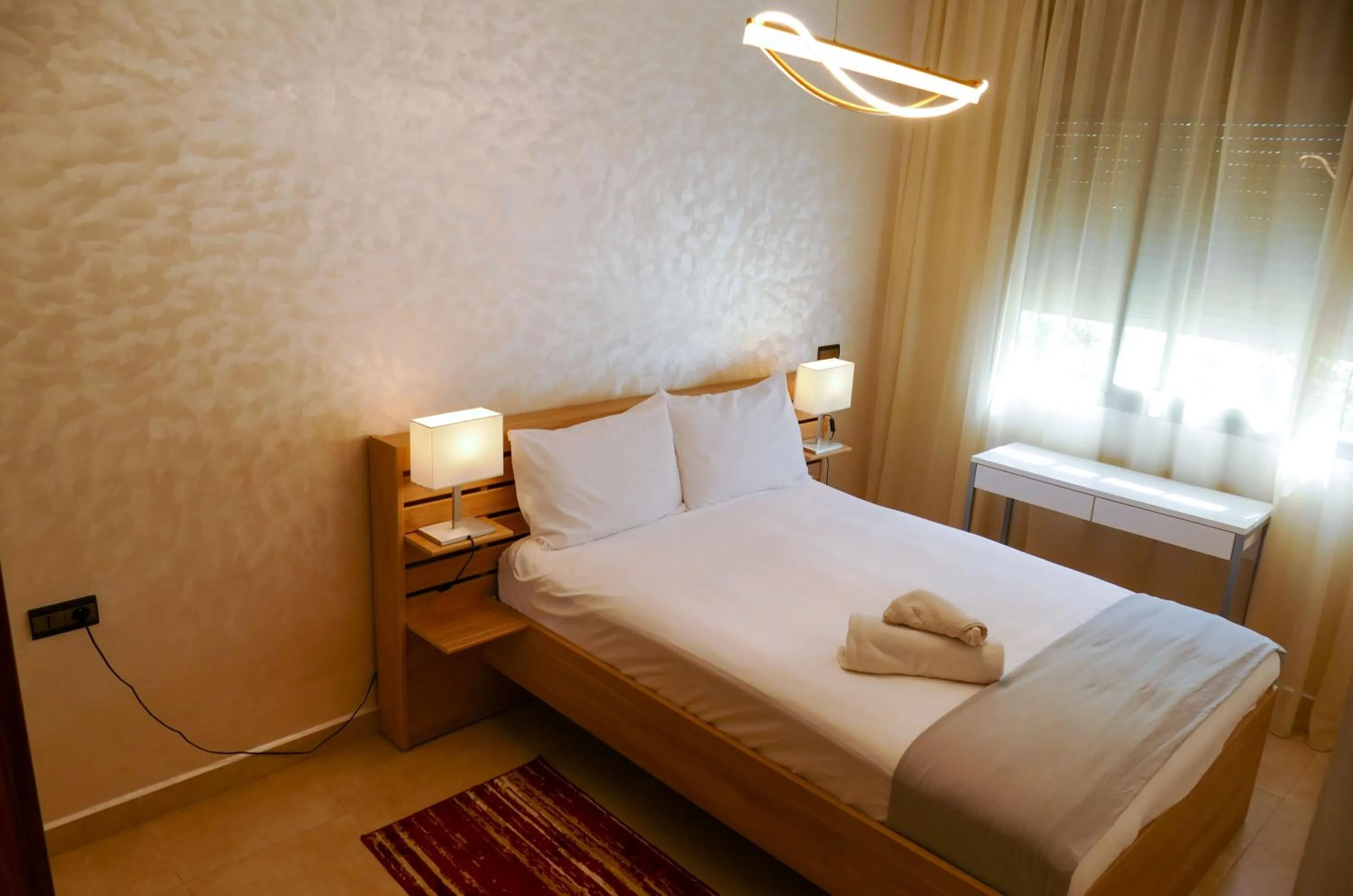 Bed in Appartement équipé Haut Standing à Hassan Rabat