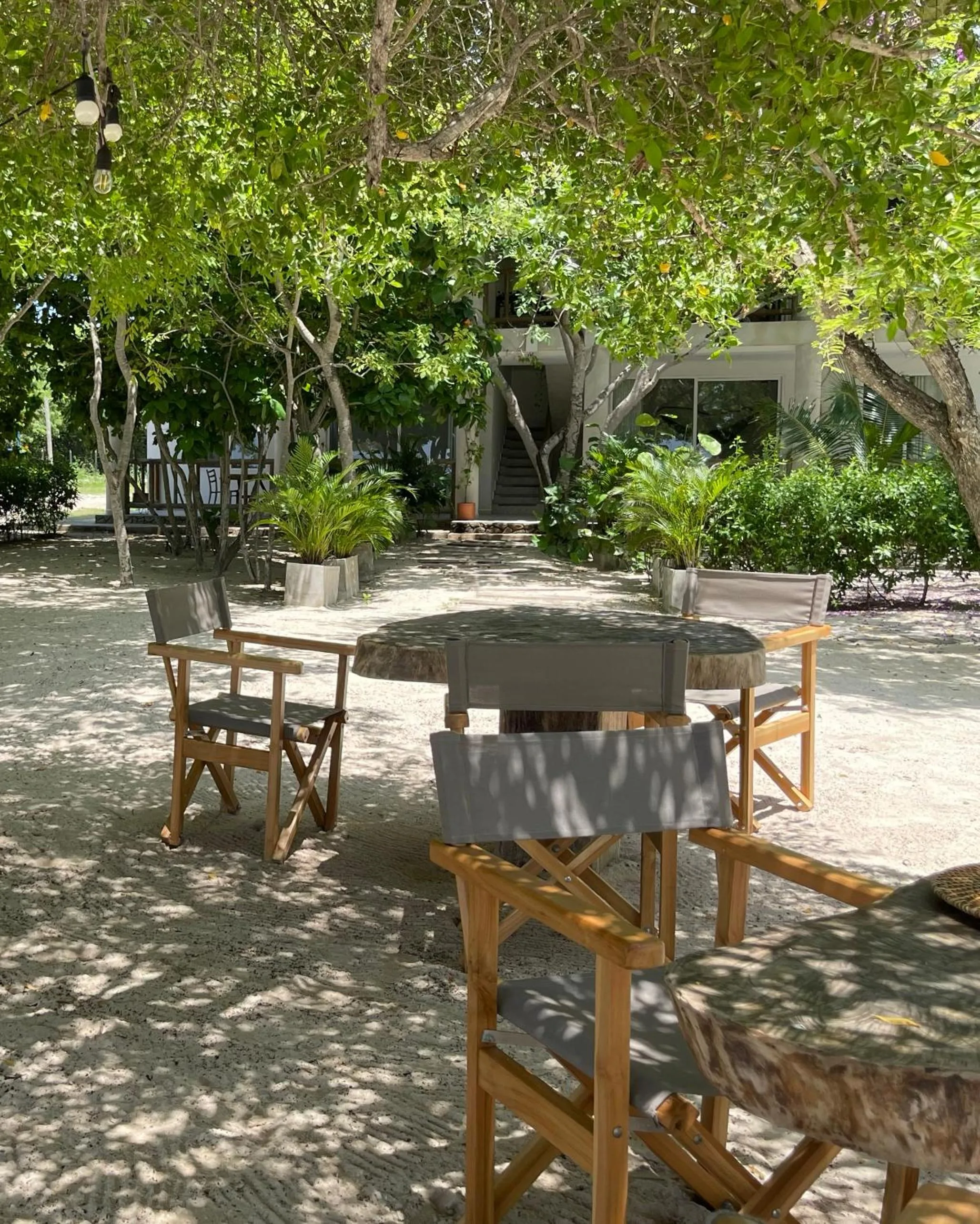 Patio in SABAI Beach Hotel