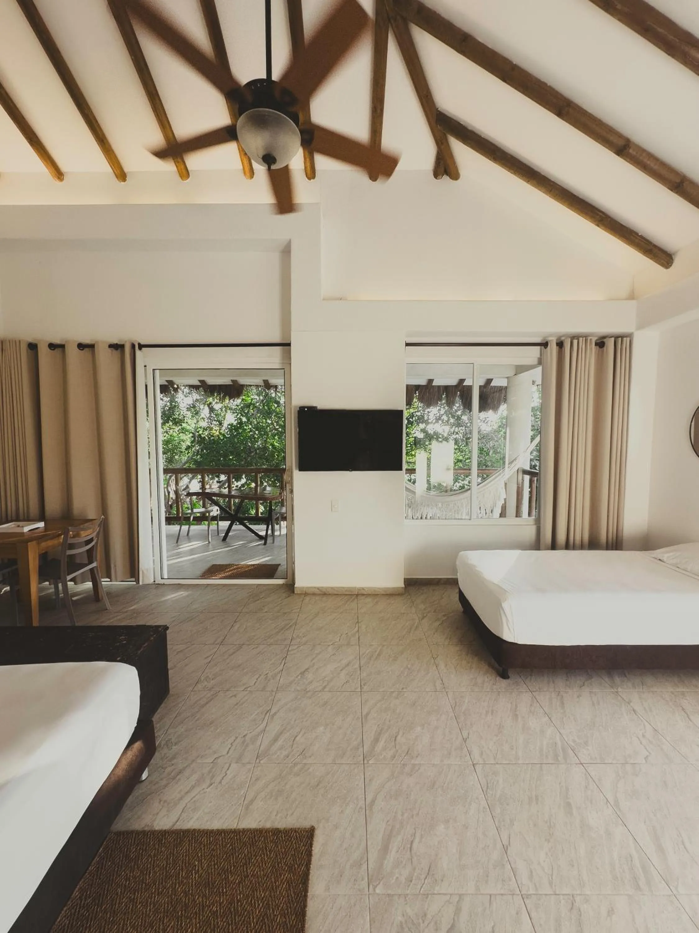 Property building, Bed in SABAI Beach Hotel