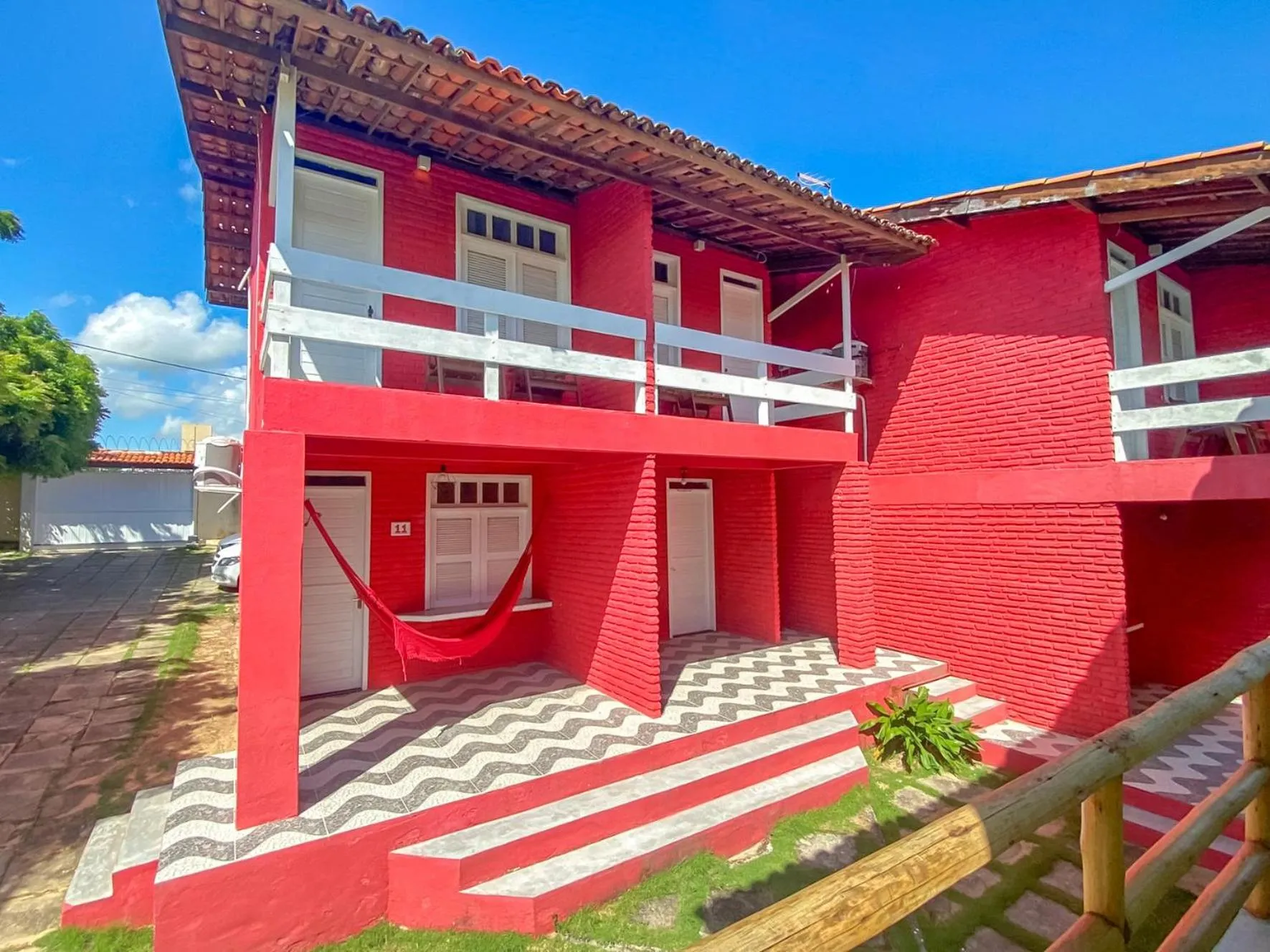 Balcony/Terrace in Hotel Sunshine Centro Cumbuco