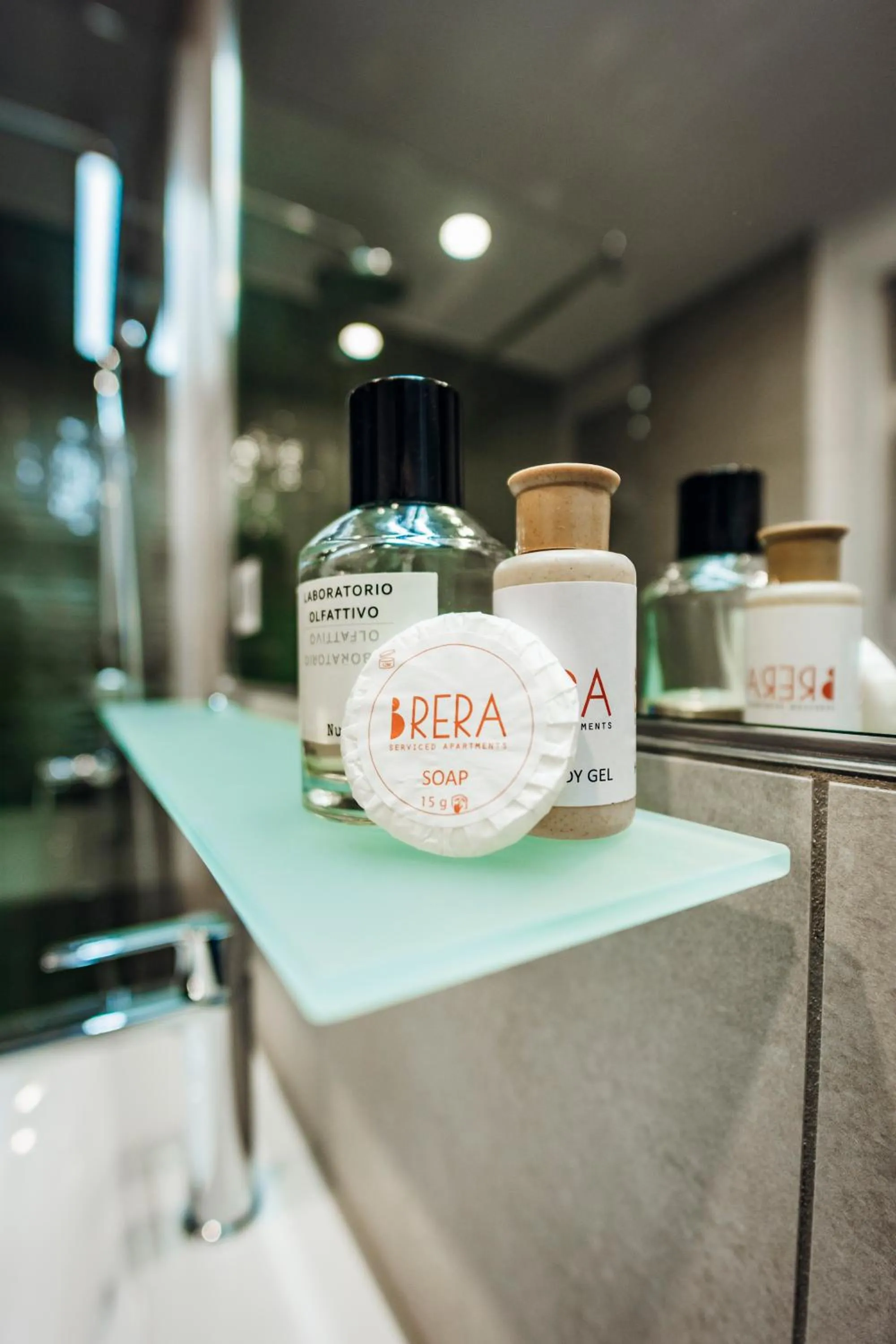 Bathroom in Brera Serviced Apartments Böblingen Sindelfingen