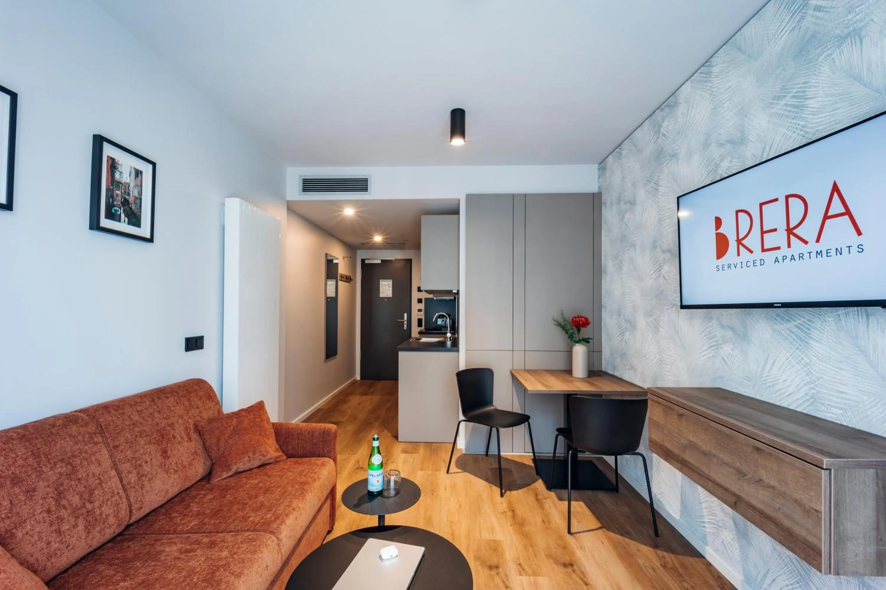 Seating area in Brera Serviced Apartments Böblingen Sindelfingen