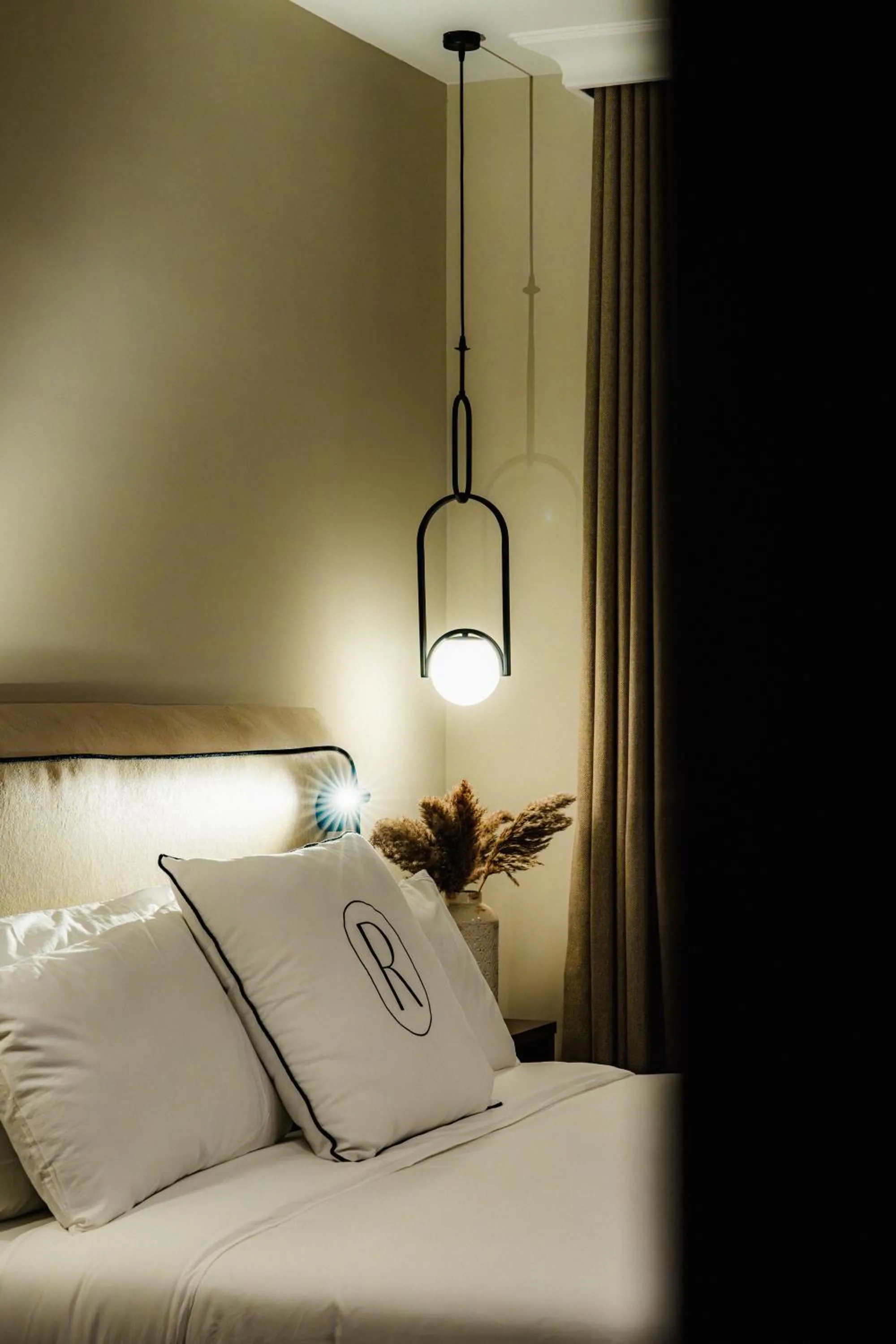 Bed in Royale Sainte Hélène Boutique Hotel