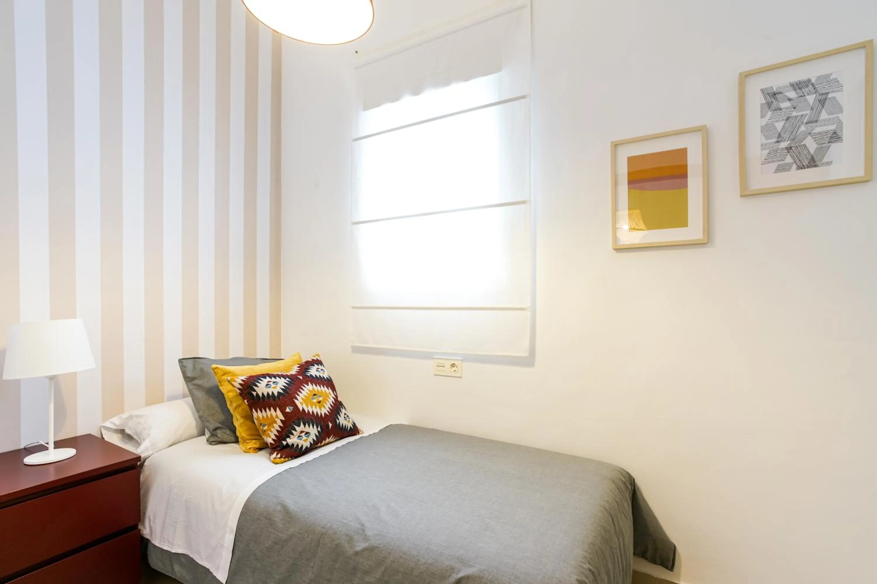 Bed in Apartamentos Diaber San Leandro