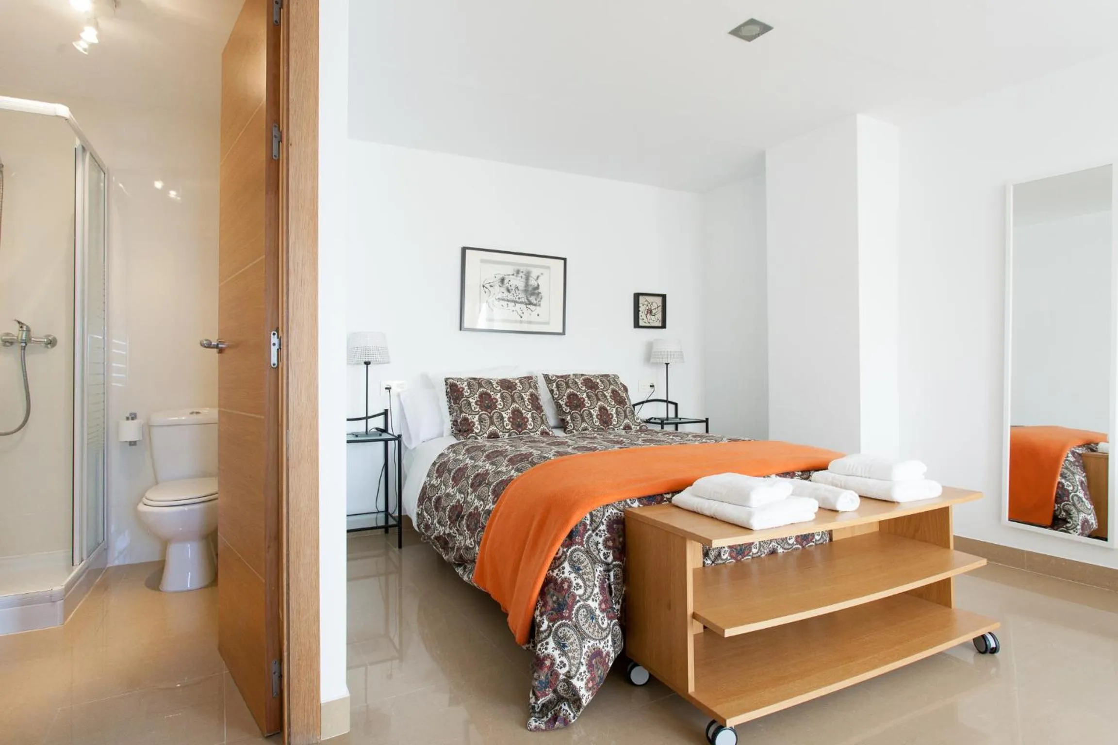 Photo of the whole room, Bed in Apartamentos Diaber San Leandro