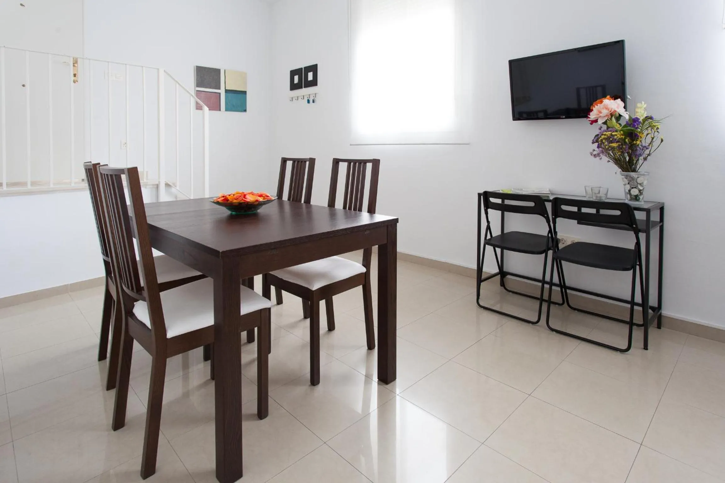 Living room in Apartamentos Diaber San Leandro