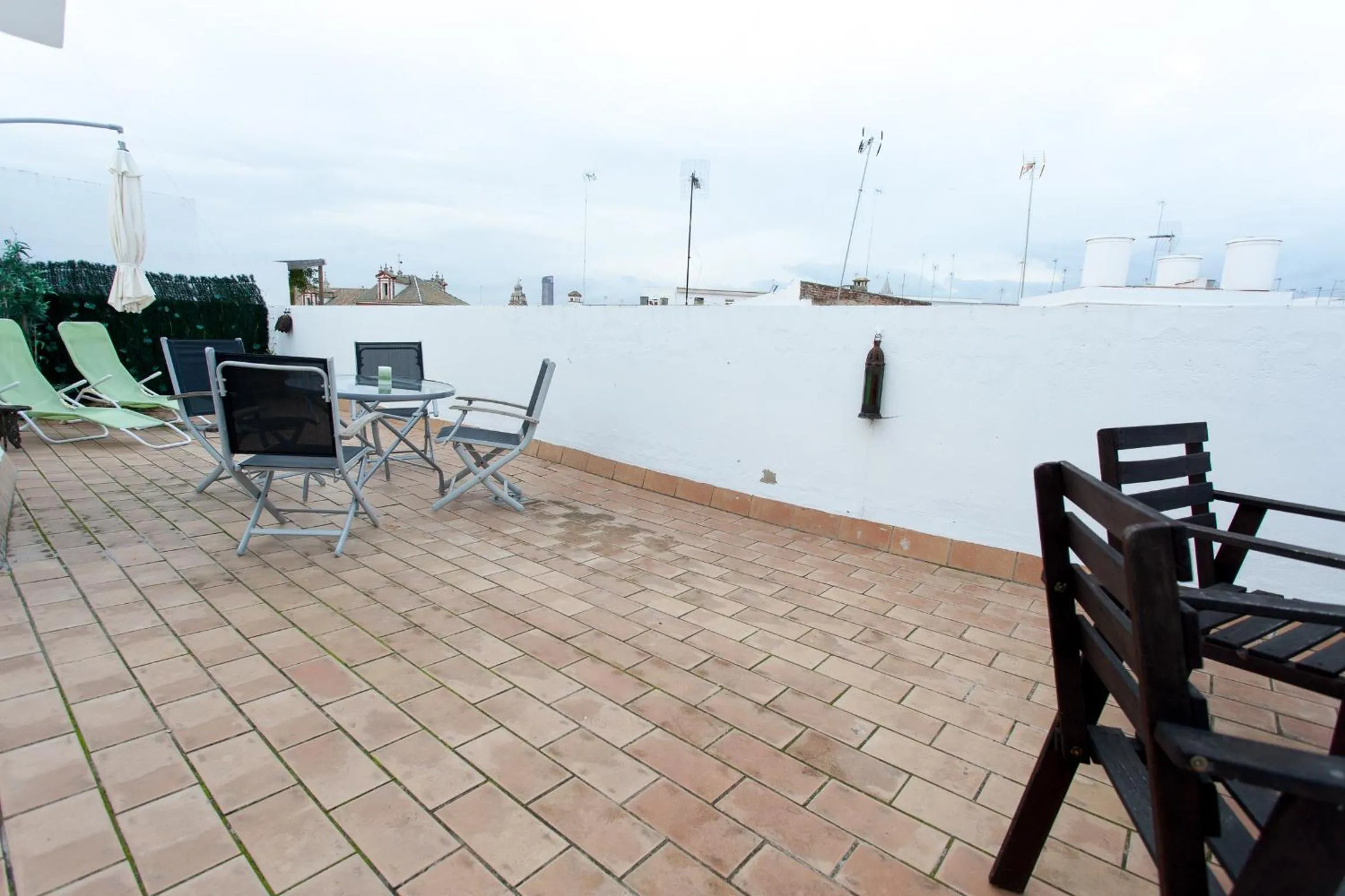 Balcony/Terrace in Apartamentos Diaber San Leandro
