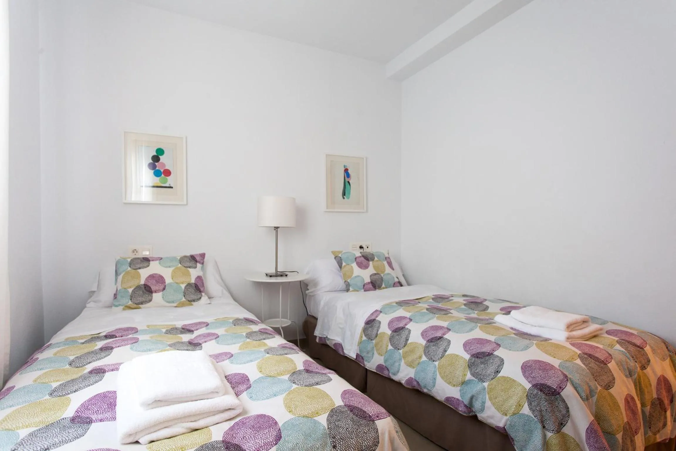 Bed in Apartamentos Diaber San Leandro