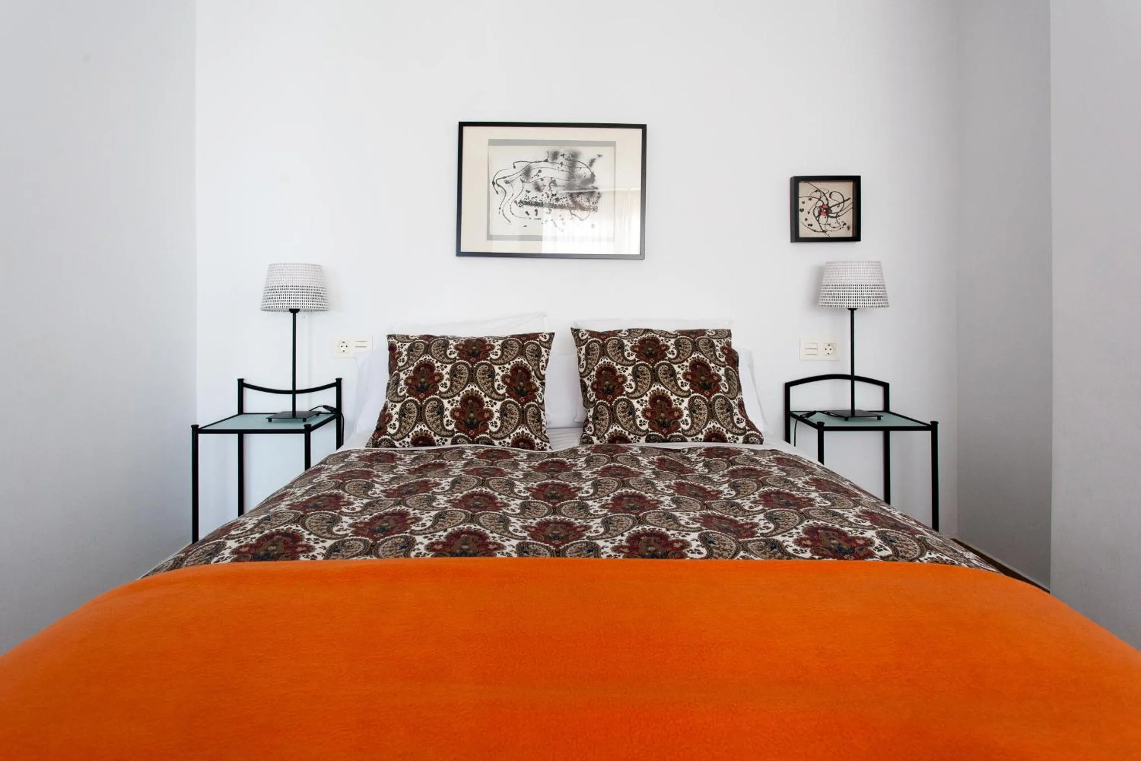 Bed in Apartamentos Diaber San Leandro