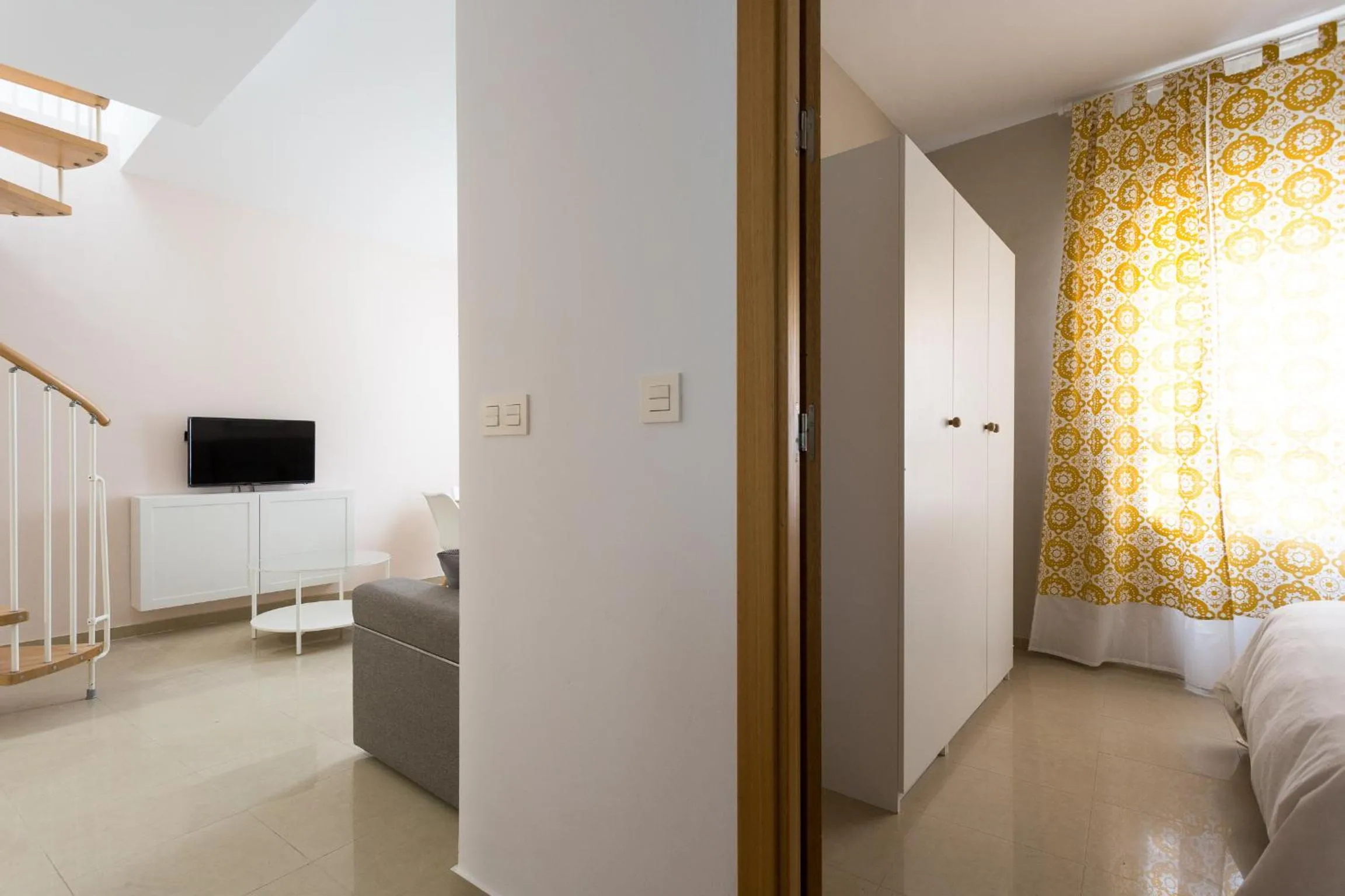 Photo of the whole room, Bed in Apartamentos Diaber San Leandro