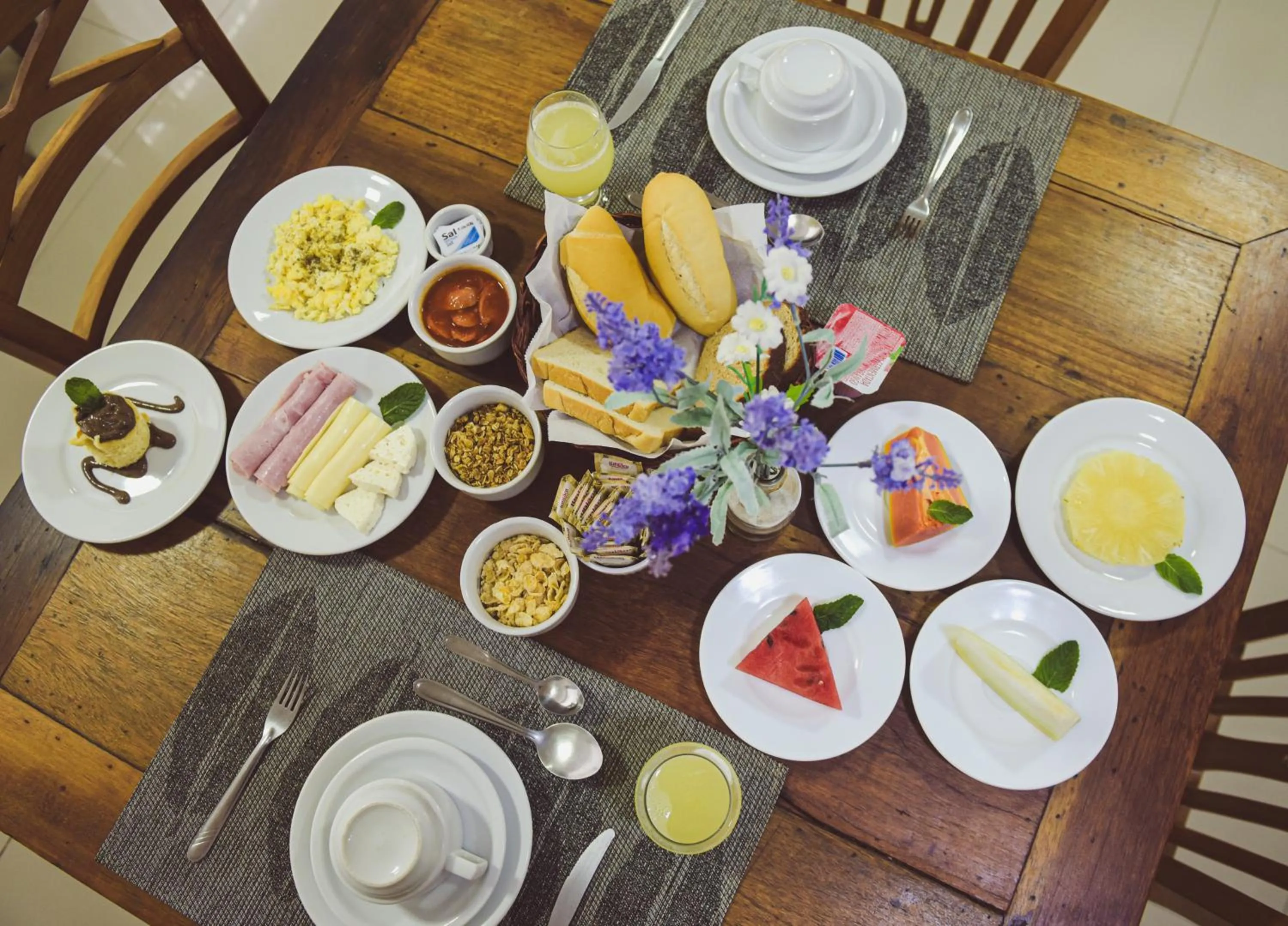 Breakfast in Pousada Xerxes