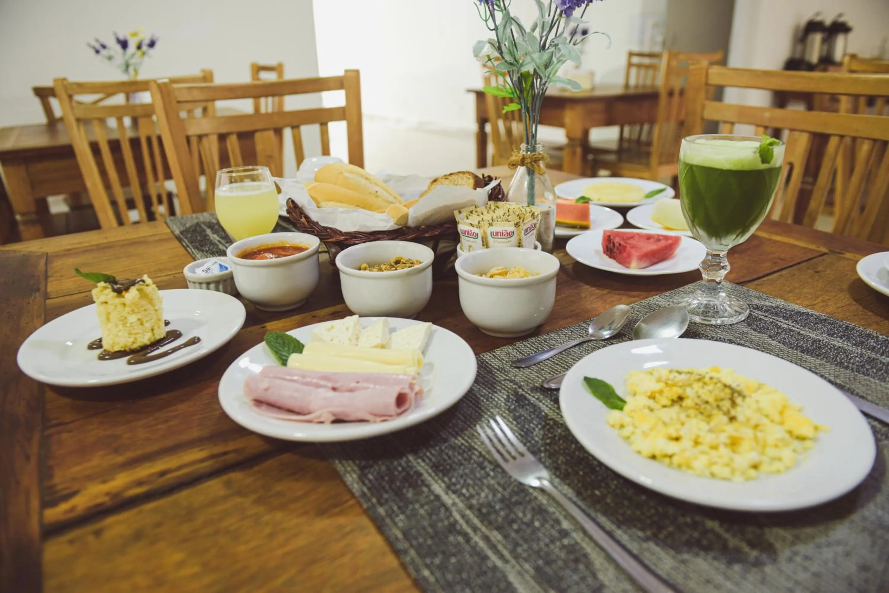 Breakfast in Pousada Xerxes