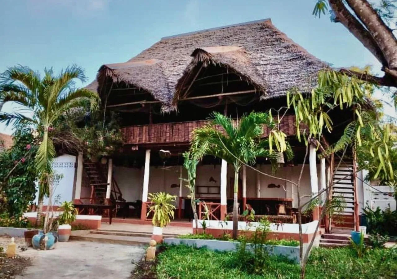Garden view in The Tropinest bungalow