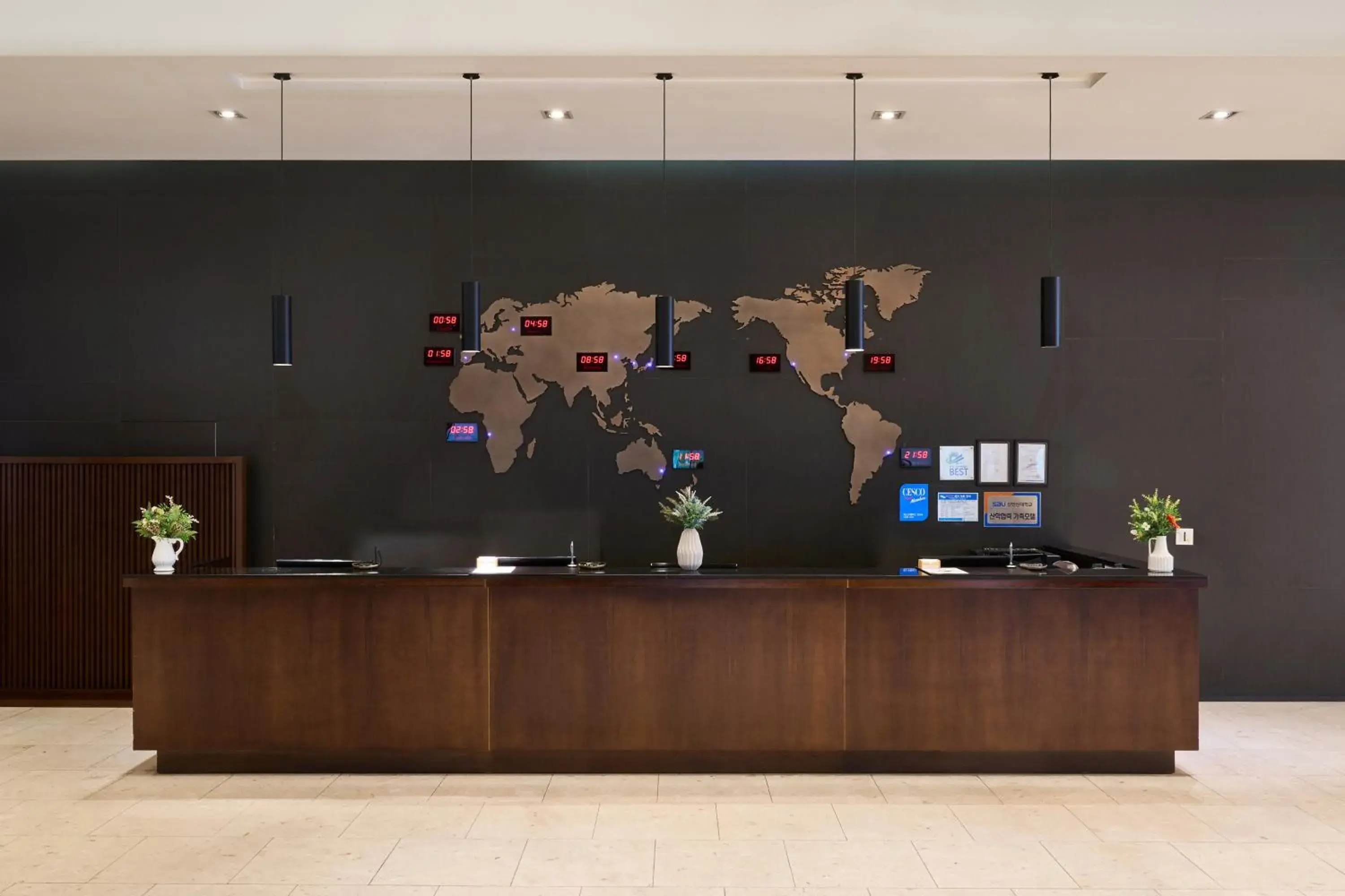 Lobby or reception in Hotel Square Ansan Lobby or reception in Hotel Square Ansan