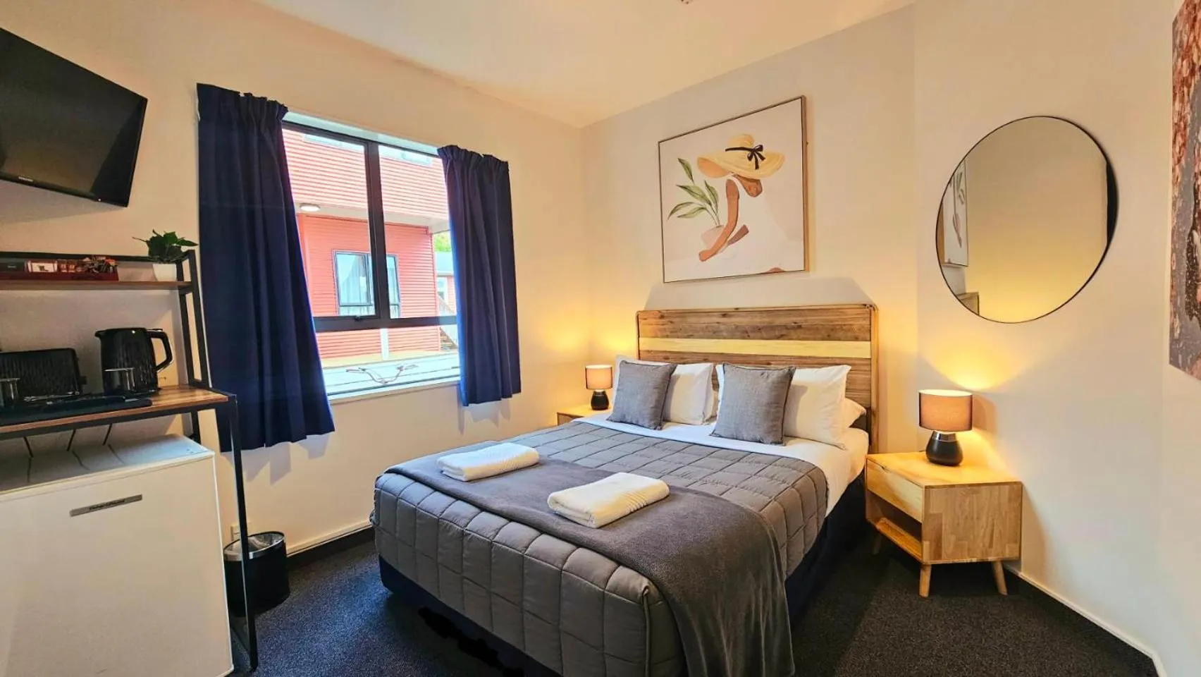 Bed in Wild Kea Lodge Franz Josef