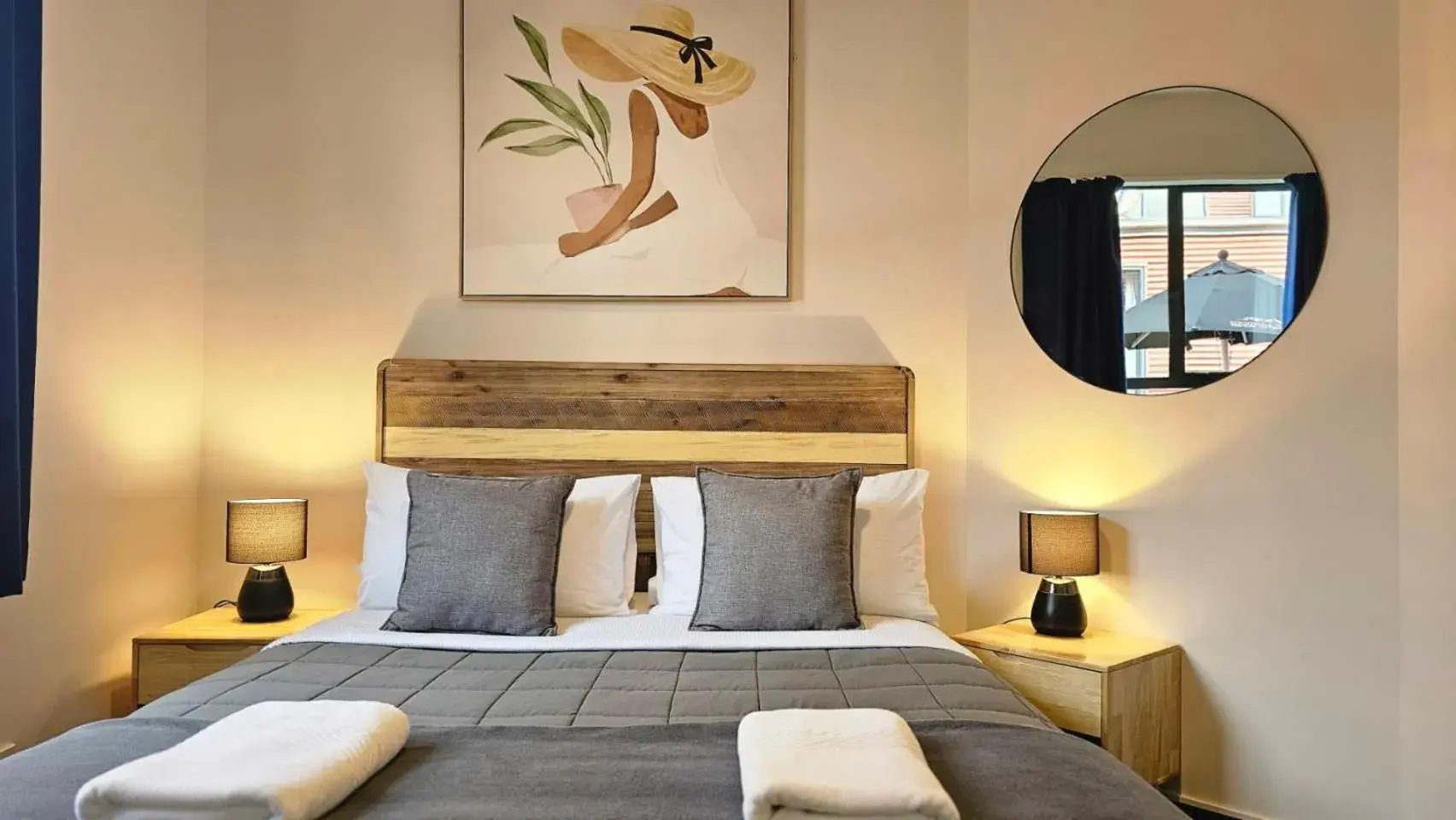 Bed in Wild Kea Lodge Franz Josef Bed in Wild Kea Lodge Franz Josef