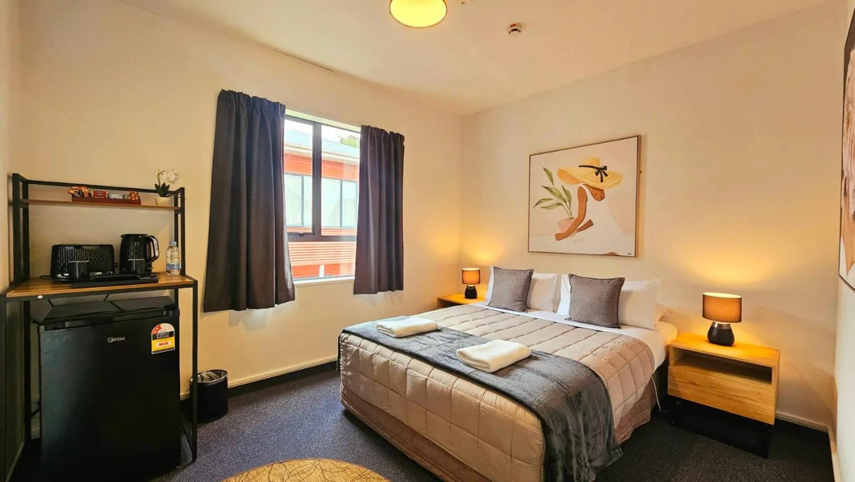 Bed in Wild Kea Lodge Franz Josef