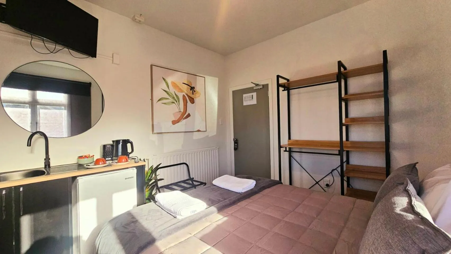 Bed in Wild Kea Lodge Franz Josef