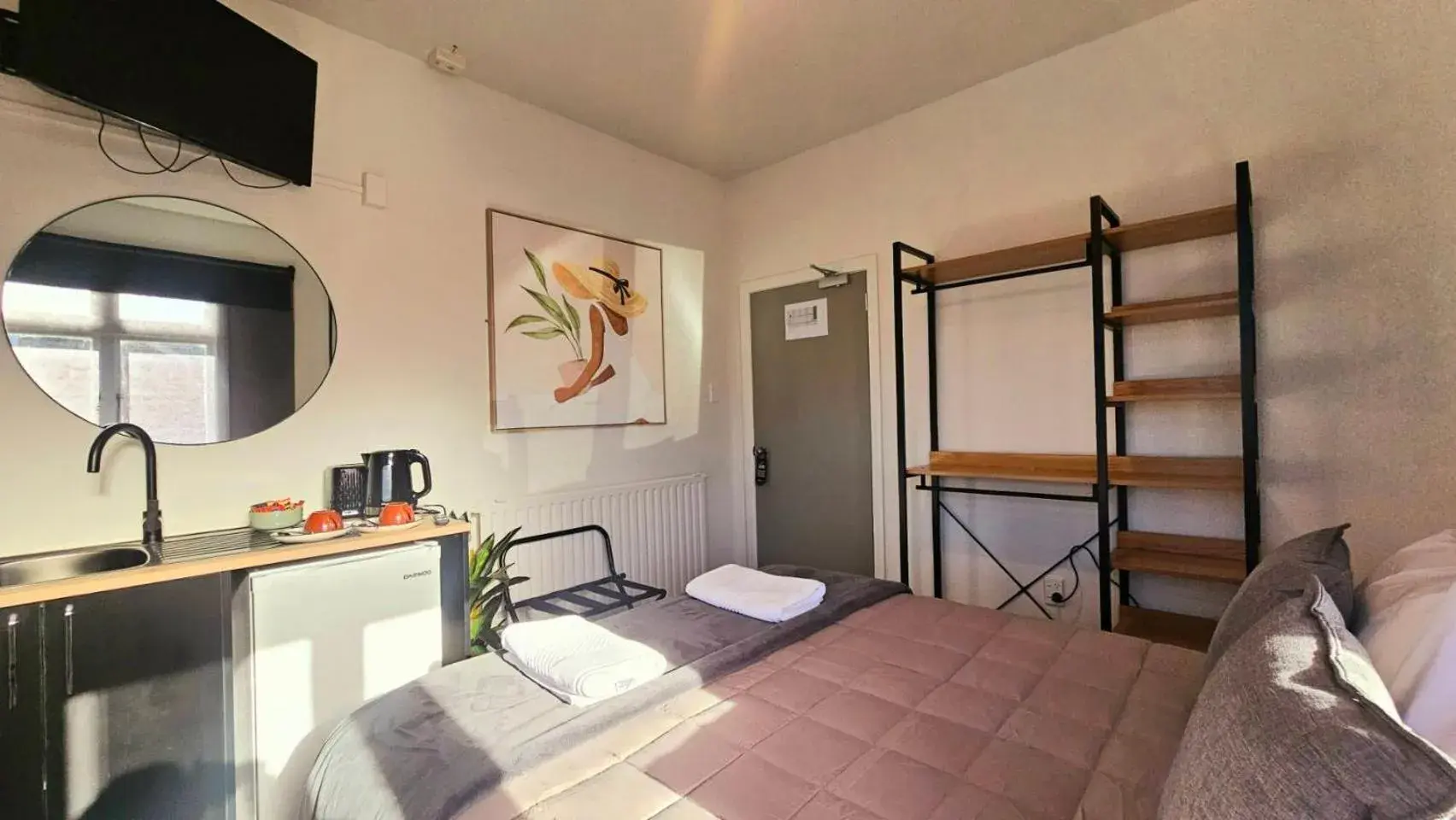 Bed in Wild Kea Lodge Franz Josef Bed in Wild Kea Lodge Franz Josef