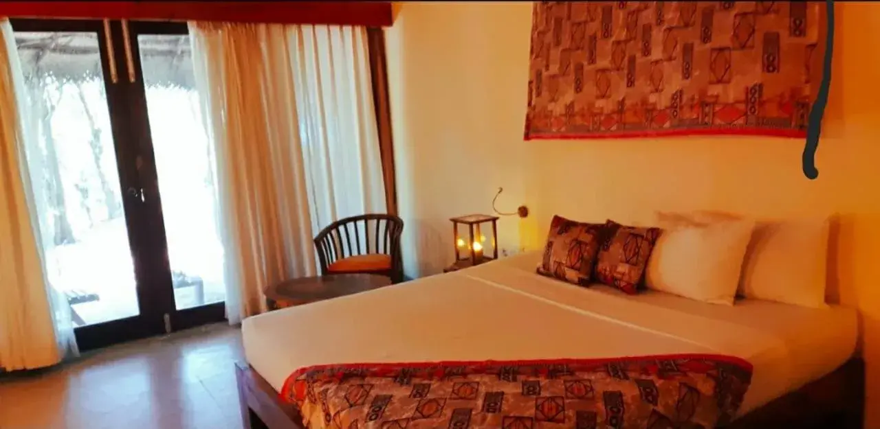 Superior Triple Room with Sea View in Giman Free Beach Resort Pasikuda Superior Triple Room with Sea View in Giman Free Beach Resort Pasikuda