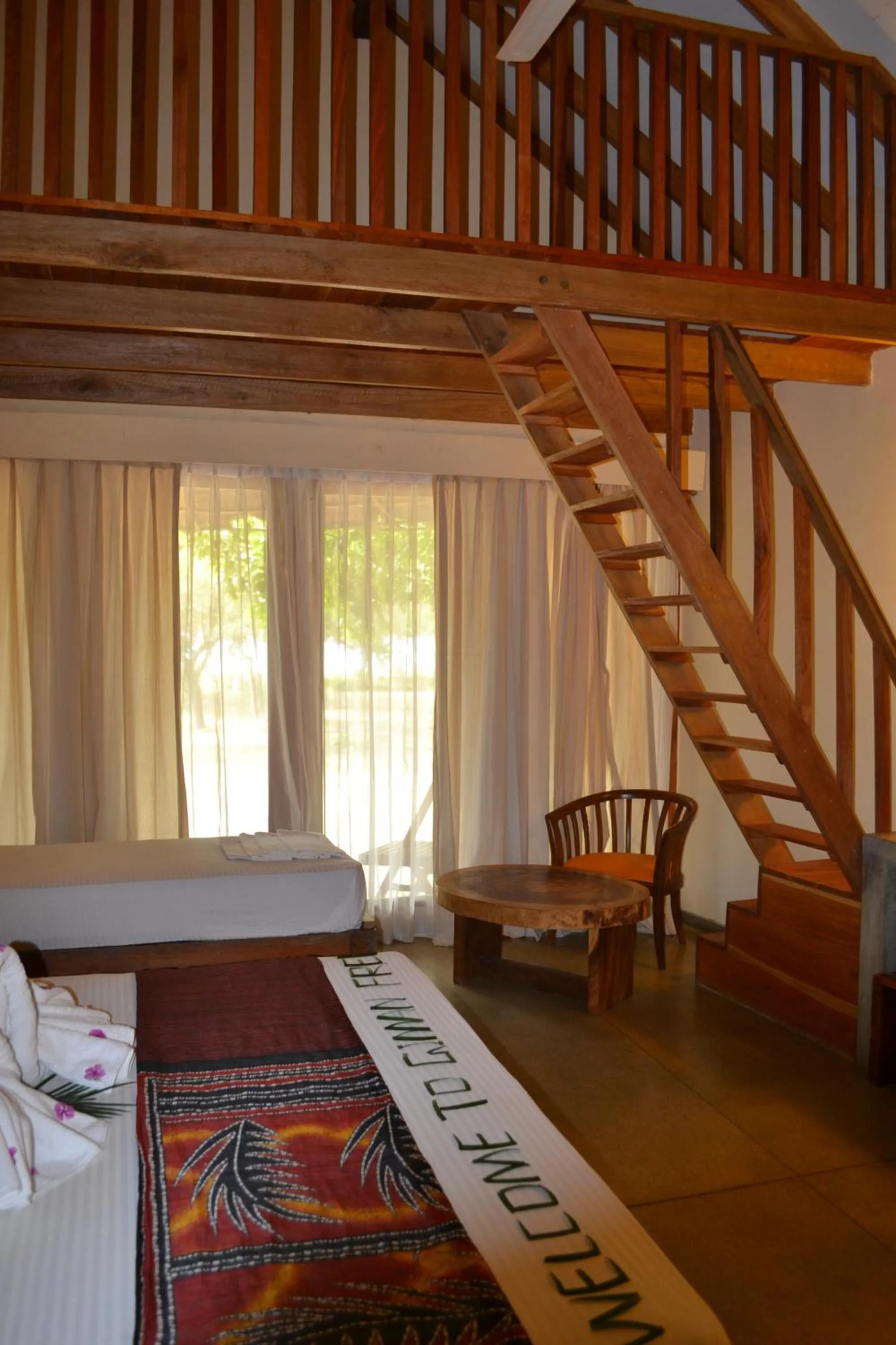 Bedroom in Giman Free Beach Resort Pasikuda