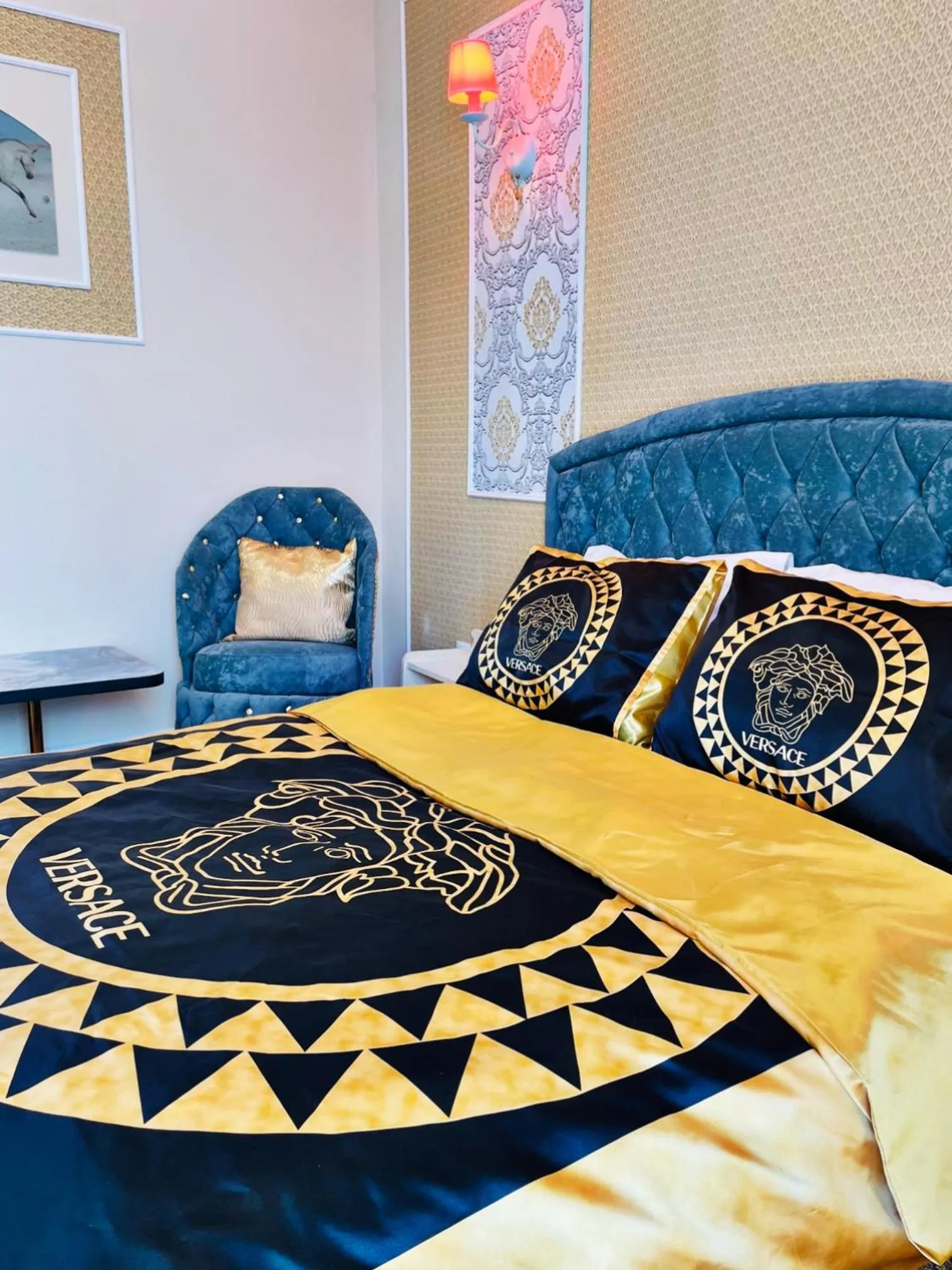 Bed in Diamond Hotel