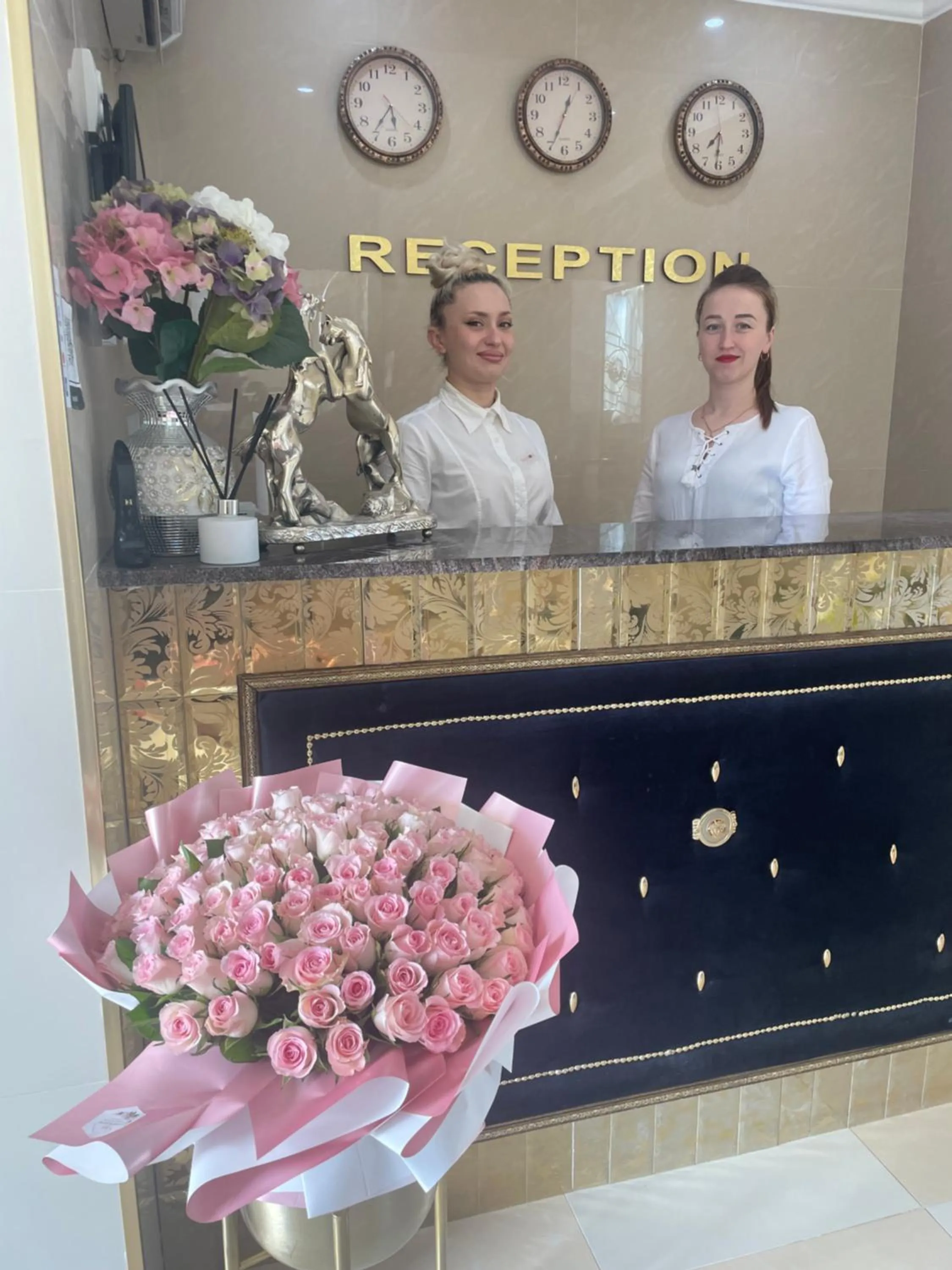 Lobby or reception in Diamond Hotel