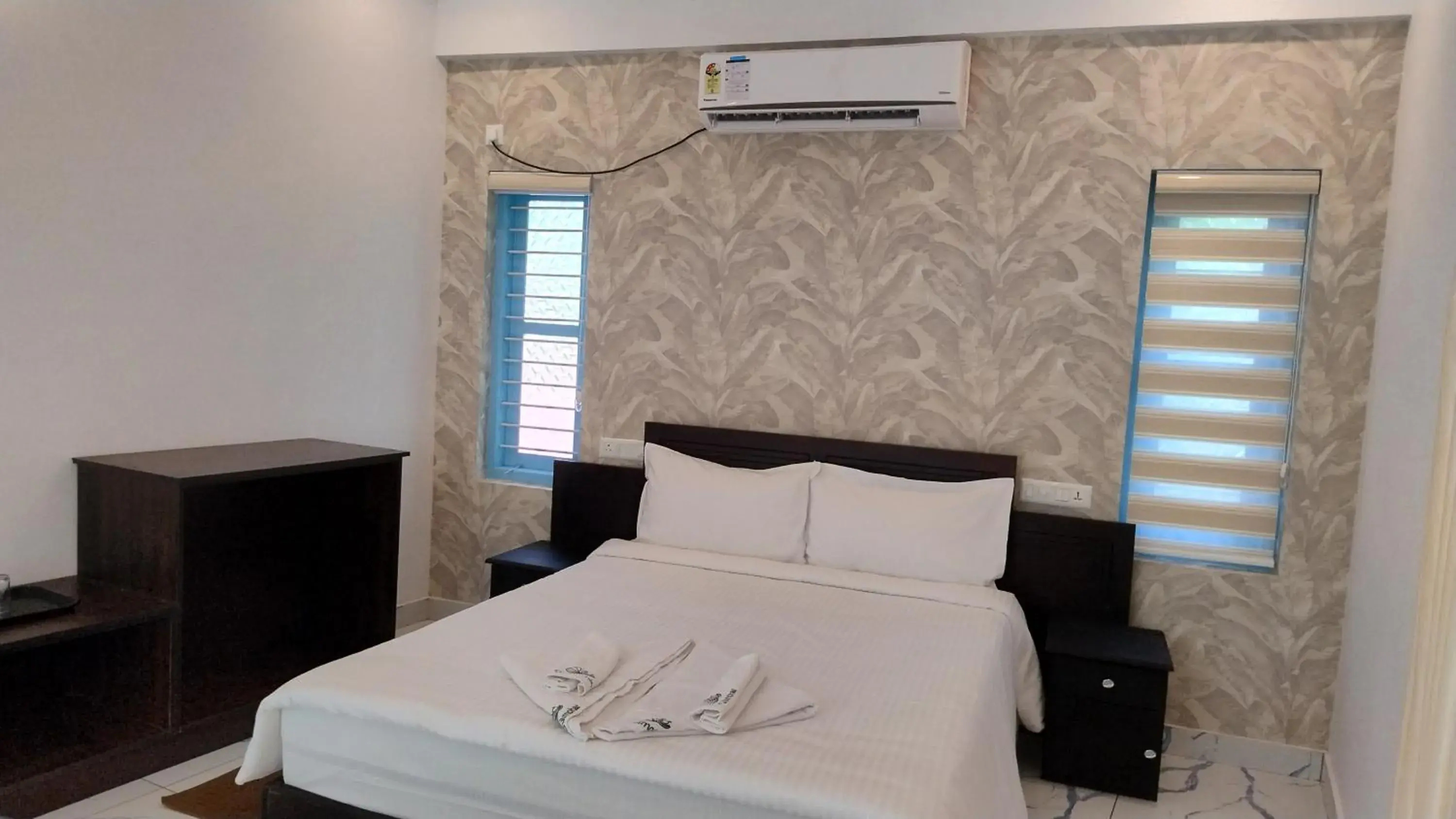 Bed in Gulmohar Varkala Bed in Gulmohar Varkala